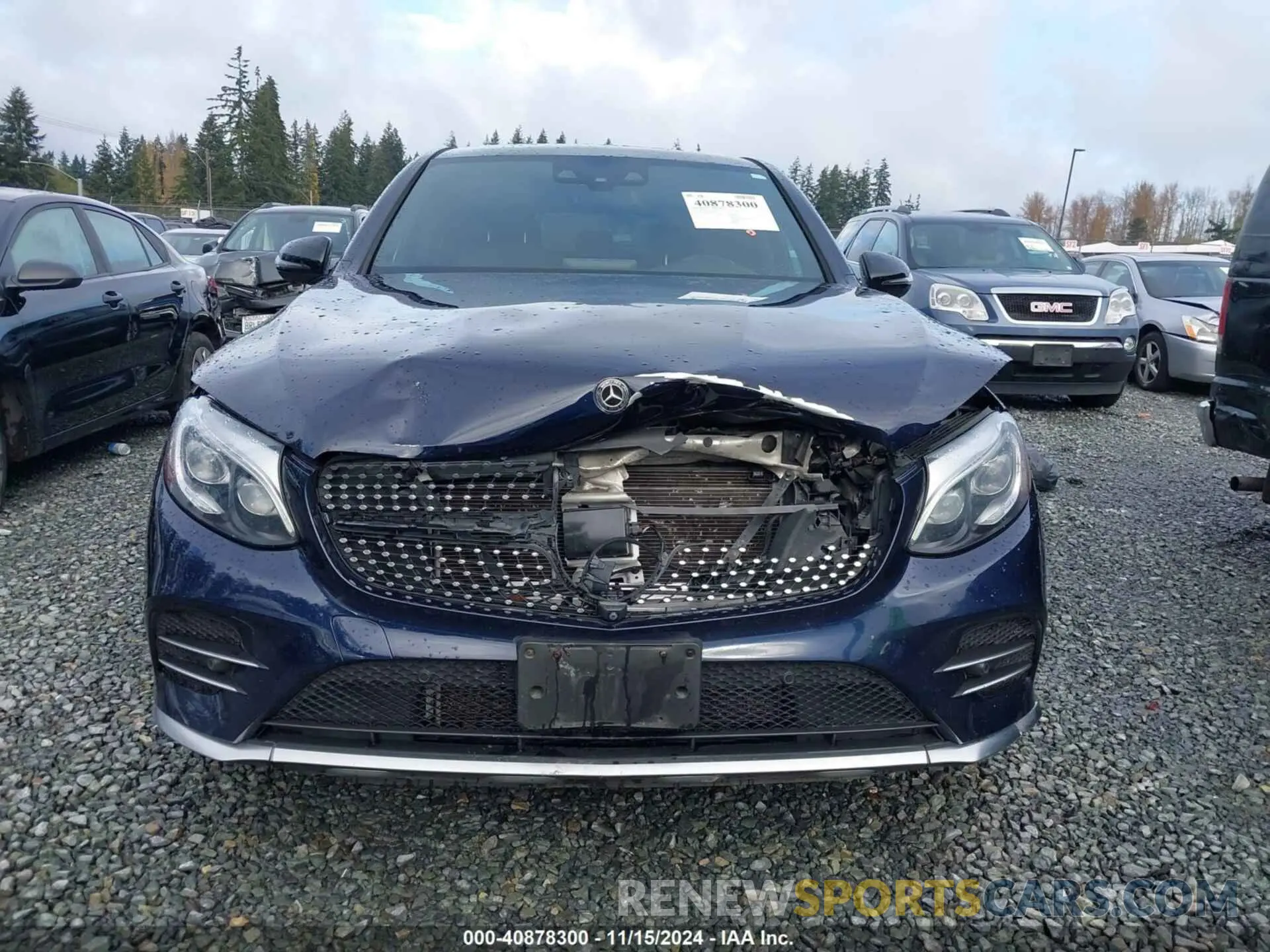 12 fotografías del automóvil dañado WDC0J6EB0KF658907 MERCEDES-BENZ AMG GLC 43 COUPE 2019