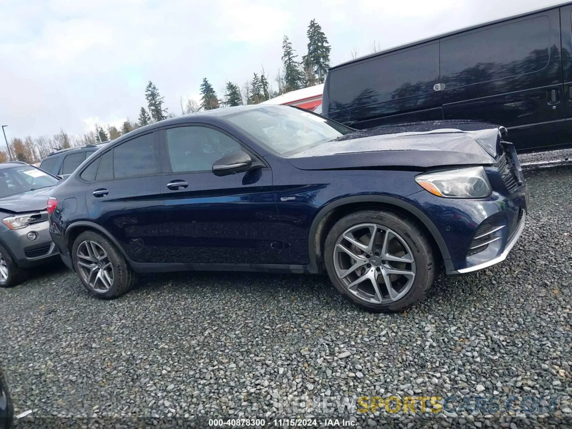 13 fotografías del automóvil dañado WDC0J6EB0KF658907 MERCEDES-BENZ AMG GLC 43 COUPE 2019