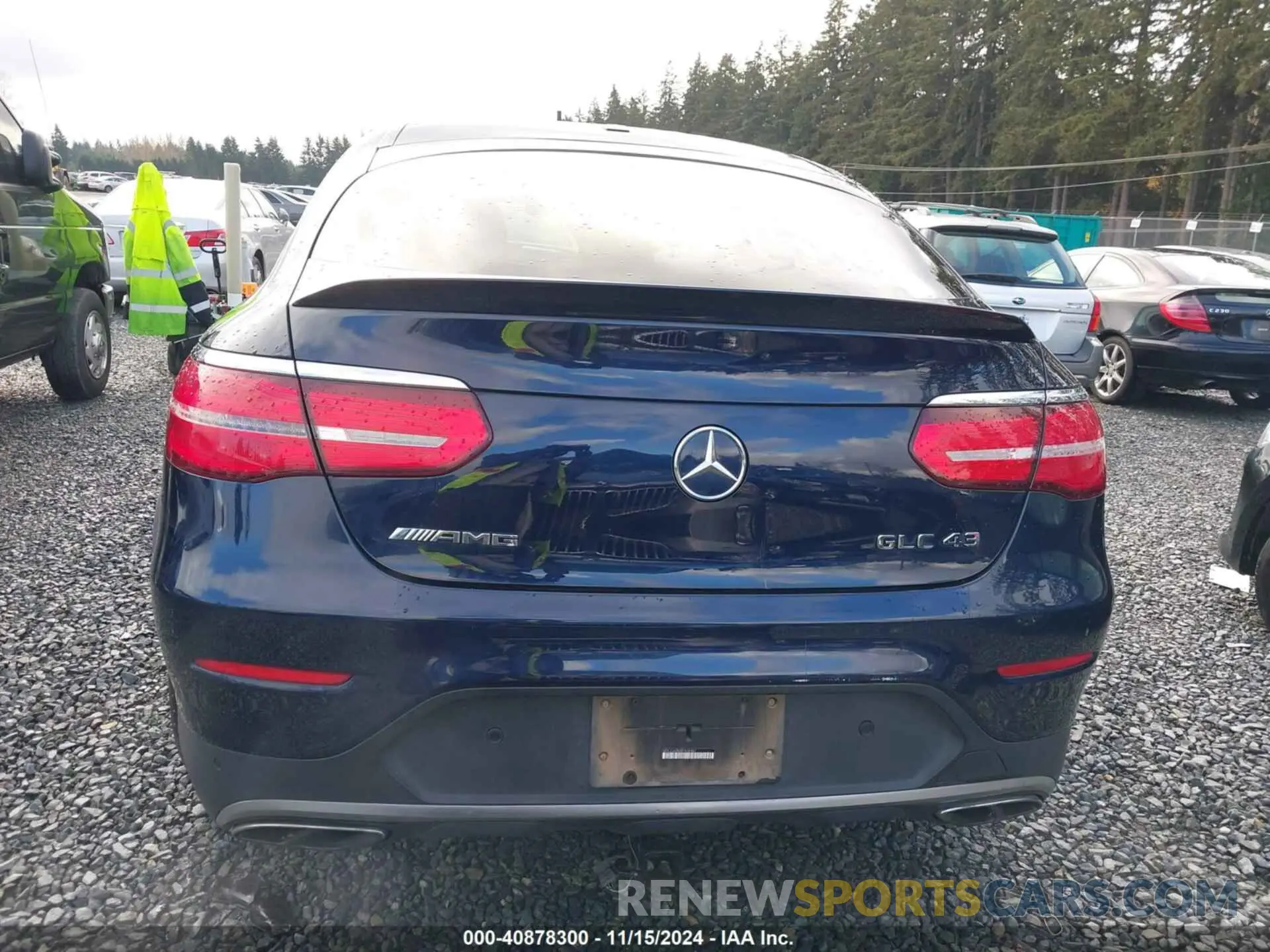16 fotografías del automóvil dañado WDC0J6EB0KF658907 MERCEDES-BENZ AMG GLC 43 COUPE 2019