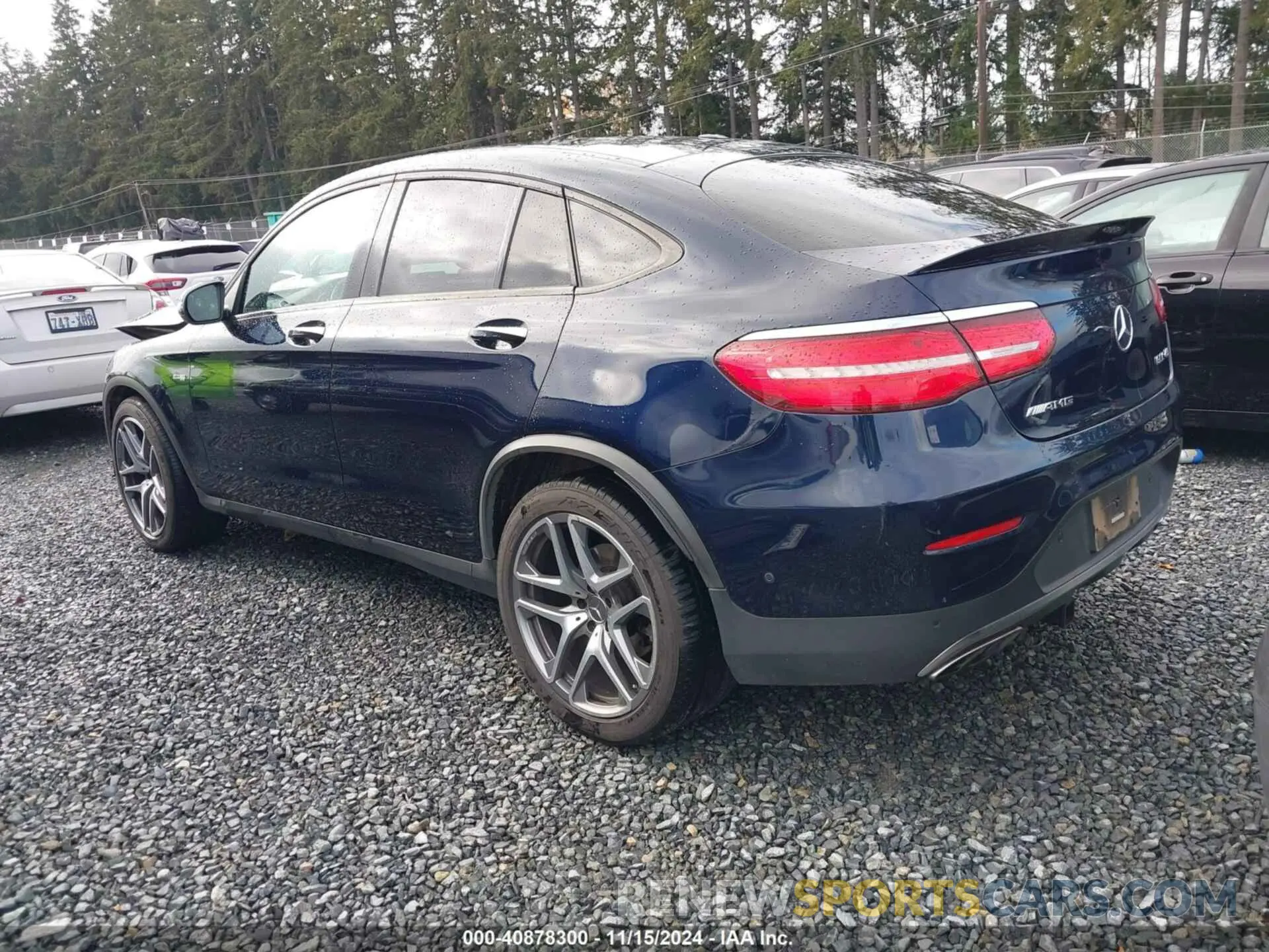 3 fotografías del automóvil dañado WDC0J6EB0KF658907 MERCEDES-BENZ AMG GLC 43 COUPE 2019