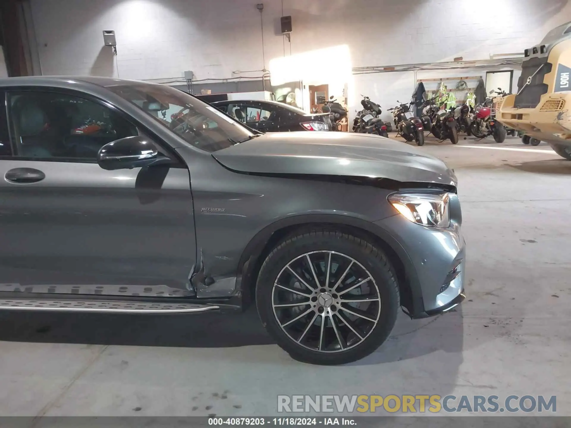 18 fotografías del automóvil dañado WDC0J6EB5KF491038 MERCEDES-BENZ AMG GLC 43 COUPE 2019
