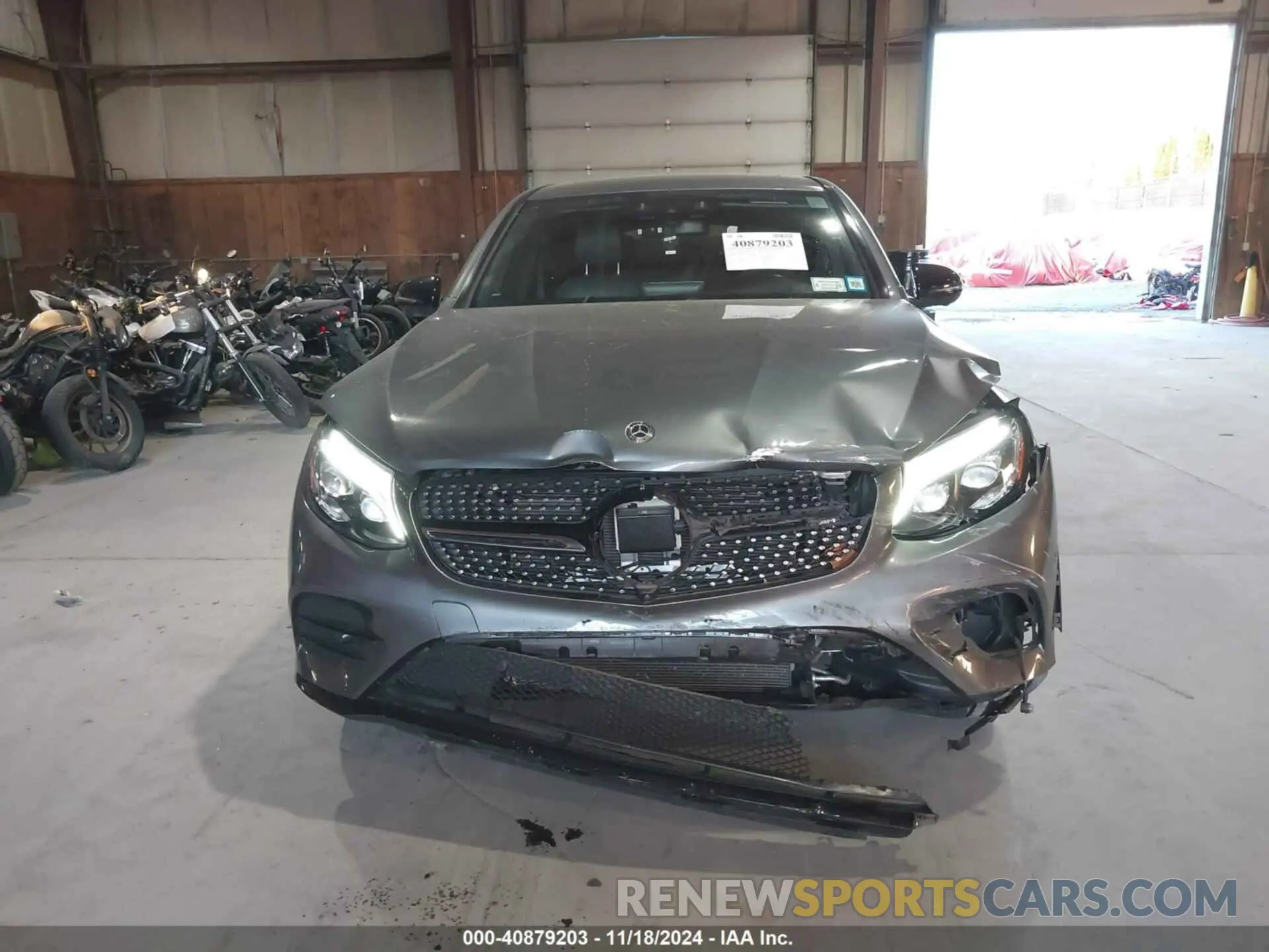 6 fotografías del automóvil dañado WDC0J6EB5KF491038 MERCEDES-BENZ AMG GLC 43 COUPE 2019