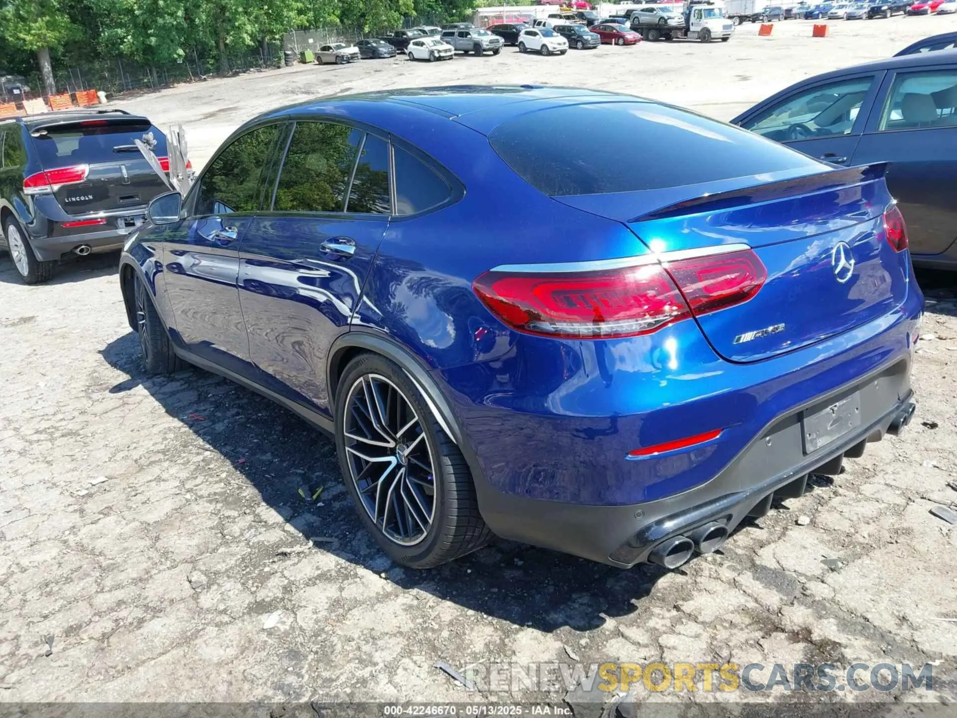 3 fotografías del automóvil dañado W1N0J6EB2LF766865 MERCEDES-BENZ AMG GLC 43 COUPE 2020