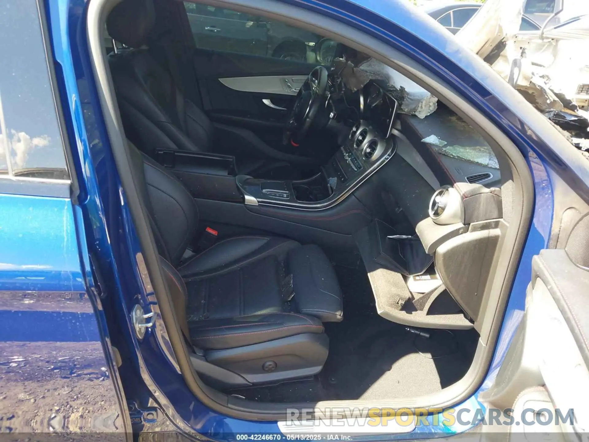 5 fotografías del automóvil dañado W1N0J6EB2LF766865 MERCEDES-BENZ AMG GLC 43 COUPE 2020