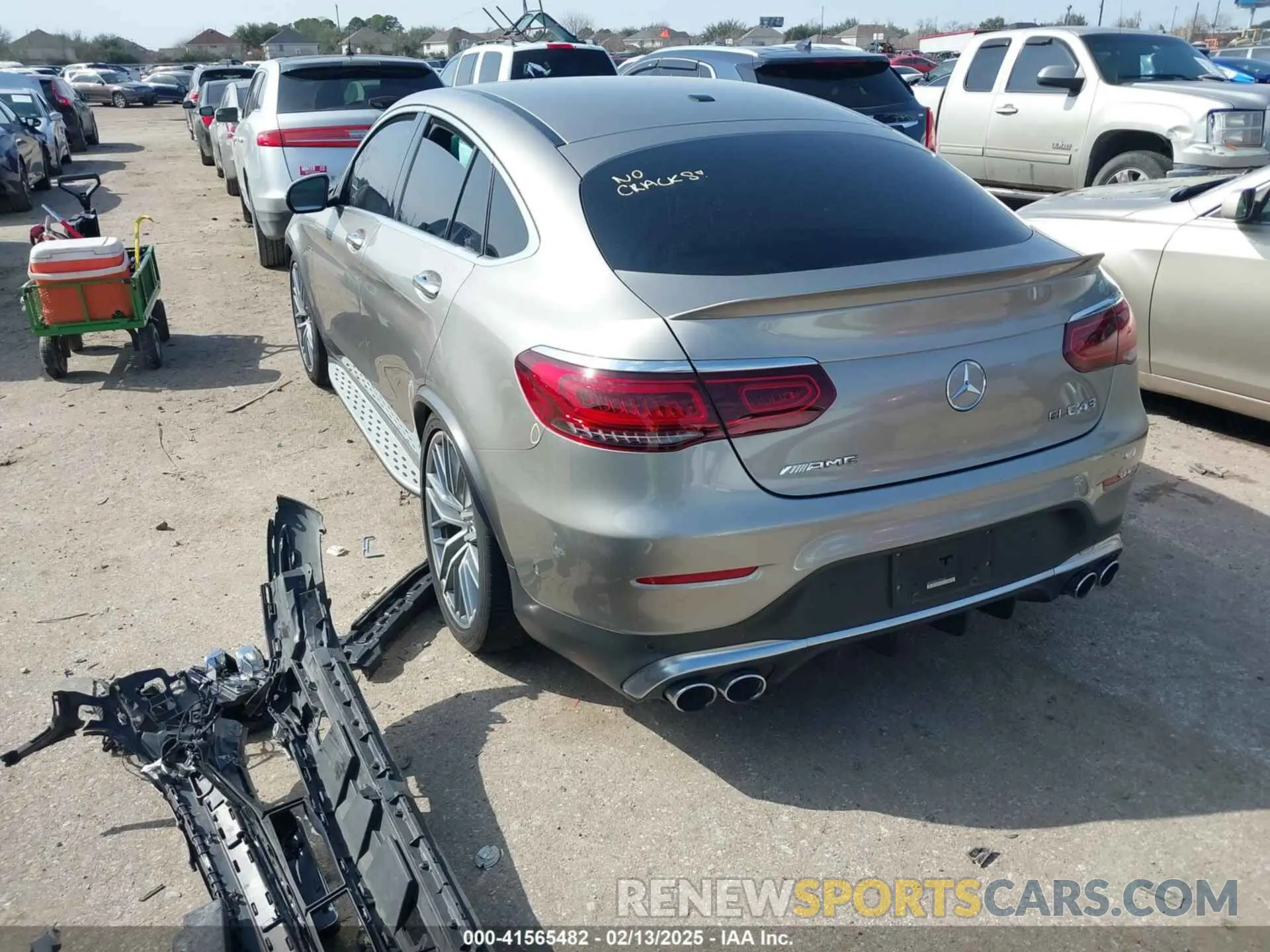 3 fotografías del automóvil dañado WDC0J6EB0LF727242 MERCEDES-BENZ AMG GLC 43 COUPE 2020