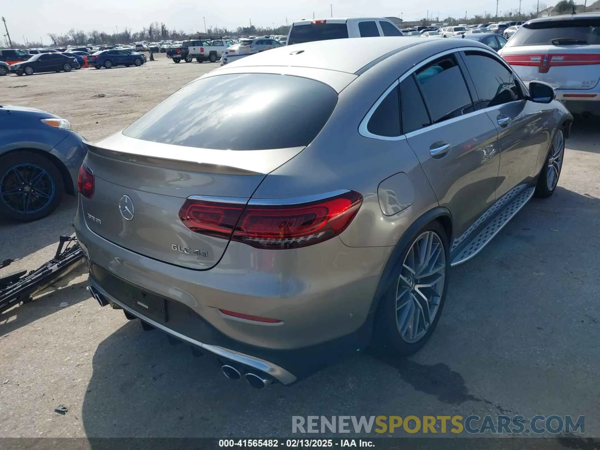 4 fotografías del automóvil dañado WDC0J6EB0LF727242 MERCEDES-BENZ AMG GLC 43 COUPE 2020