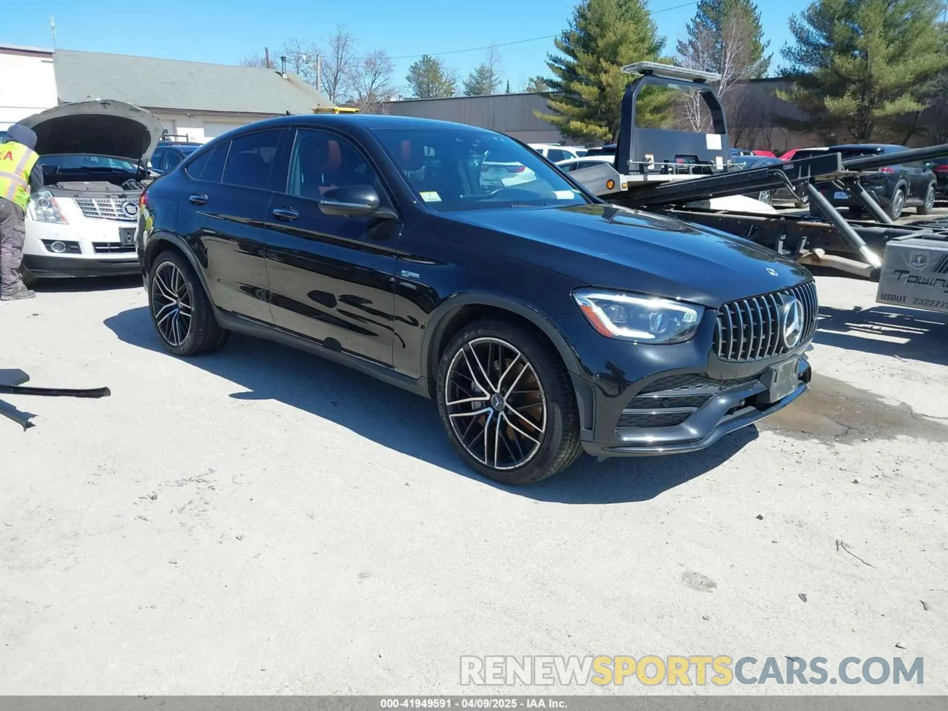 1 fotografías del automóvil dañado W1N0J6EB4MF895837 MERCEDES-BENZ AMG GLC 43 COUPE 2021