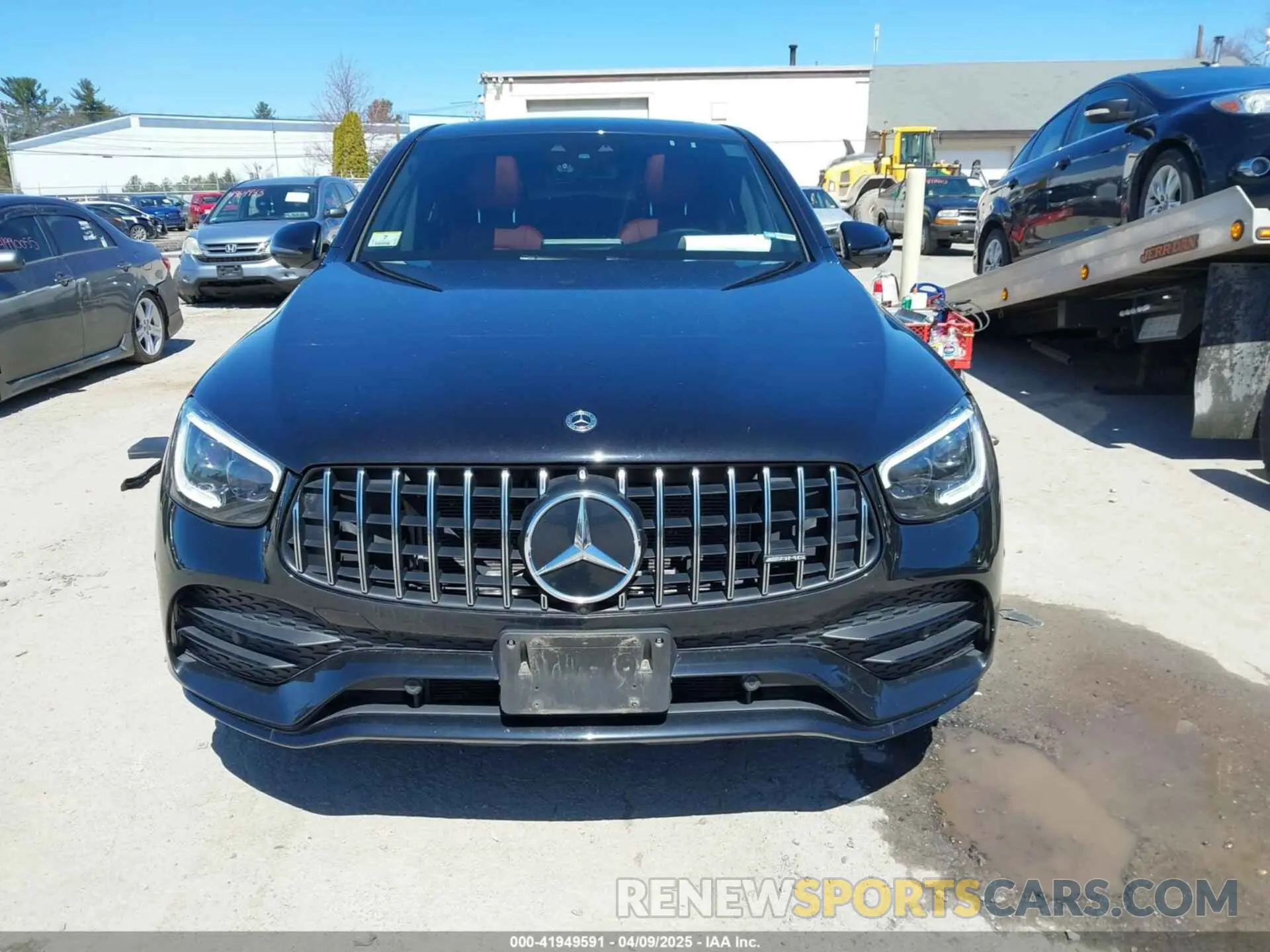 12 fotografías del automóvil dañado W1N0J6EB4MF895837 MERCEDES-BENZ AMG GLC 43 COUPE 2021