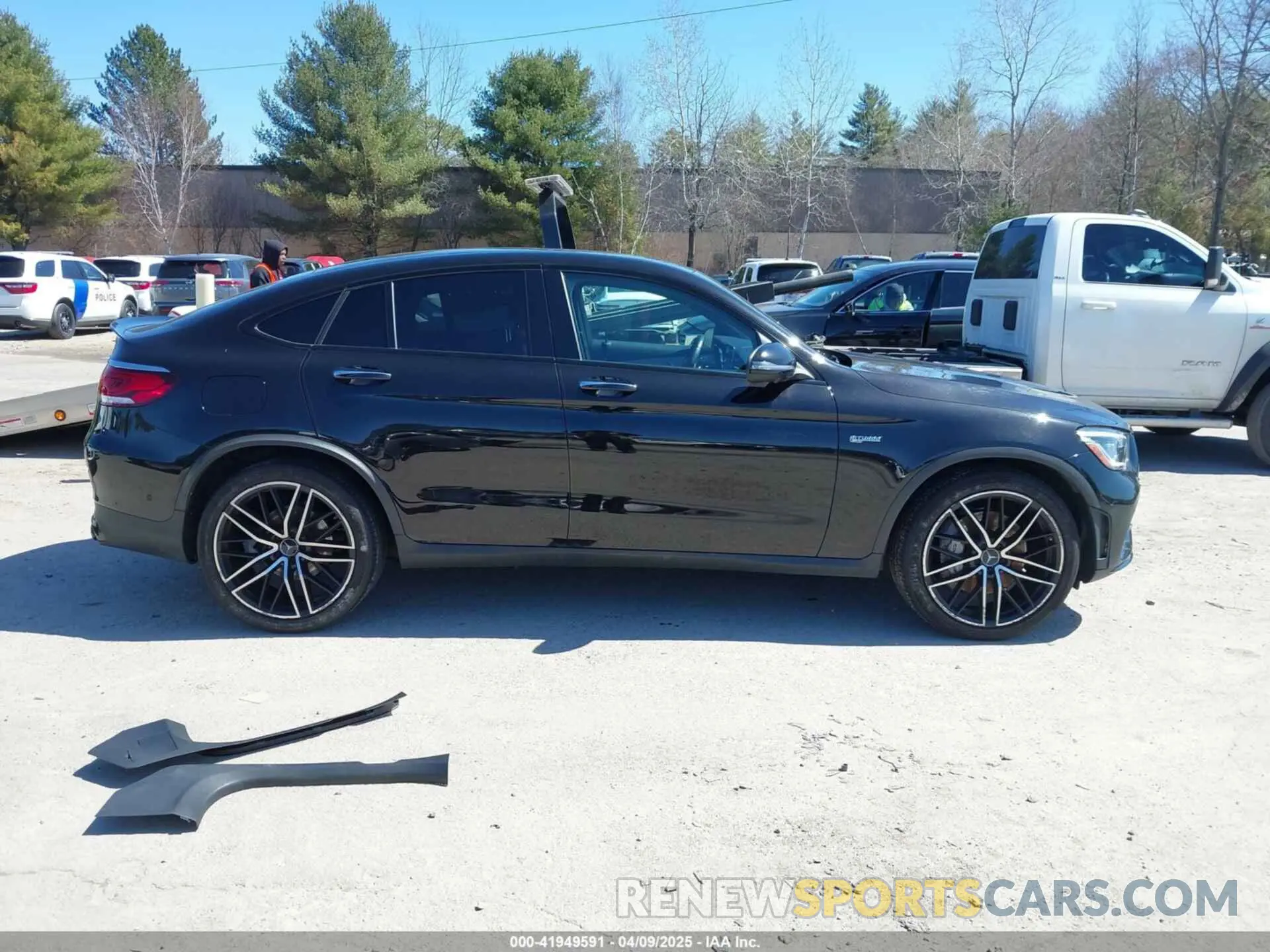13 fotografías del automóvil dañado W1N0J6EB4MF895837 MERCEDES-BENZ AMG GLC 43 COUPE 2021
