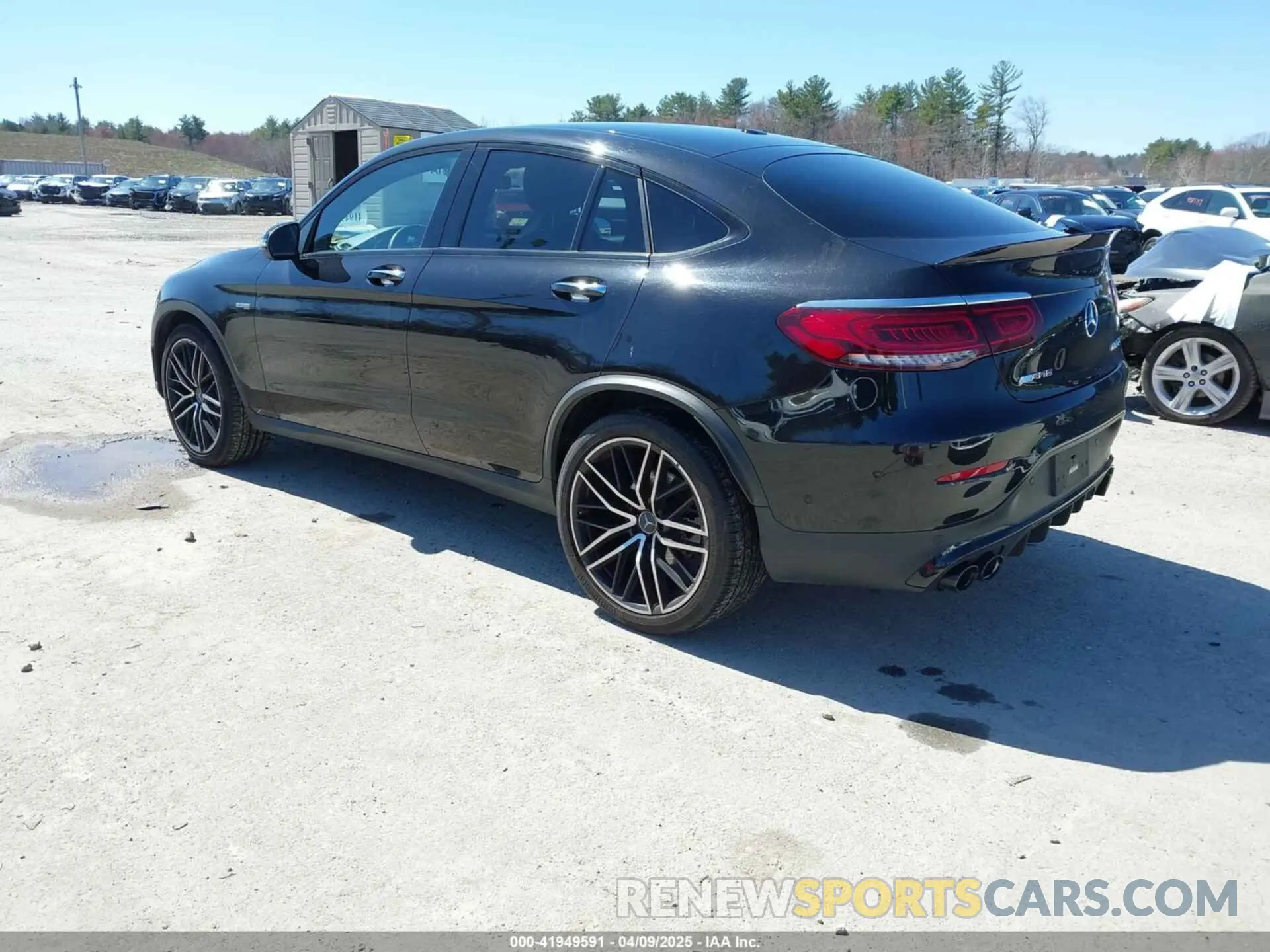 3 fotografías del automóvil dañado W1N0J6EB4MF895837 MERCEDES-BENZ AMG GLC 43 COUPE 2021