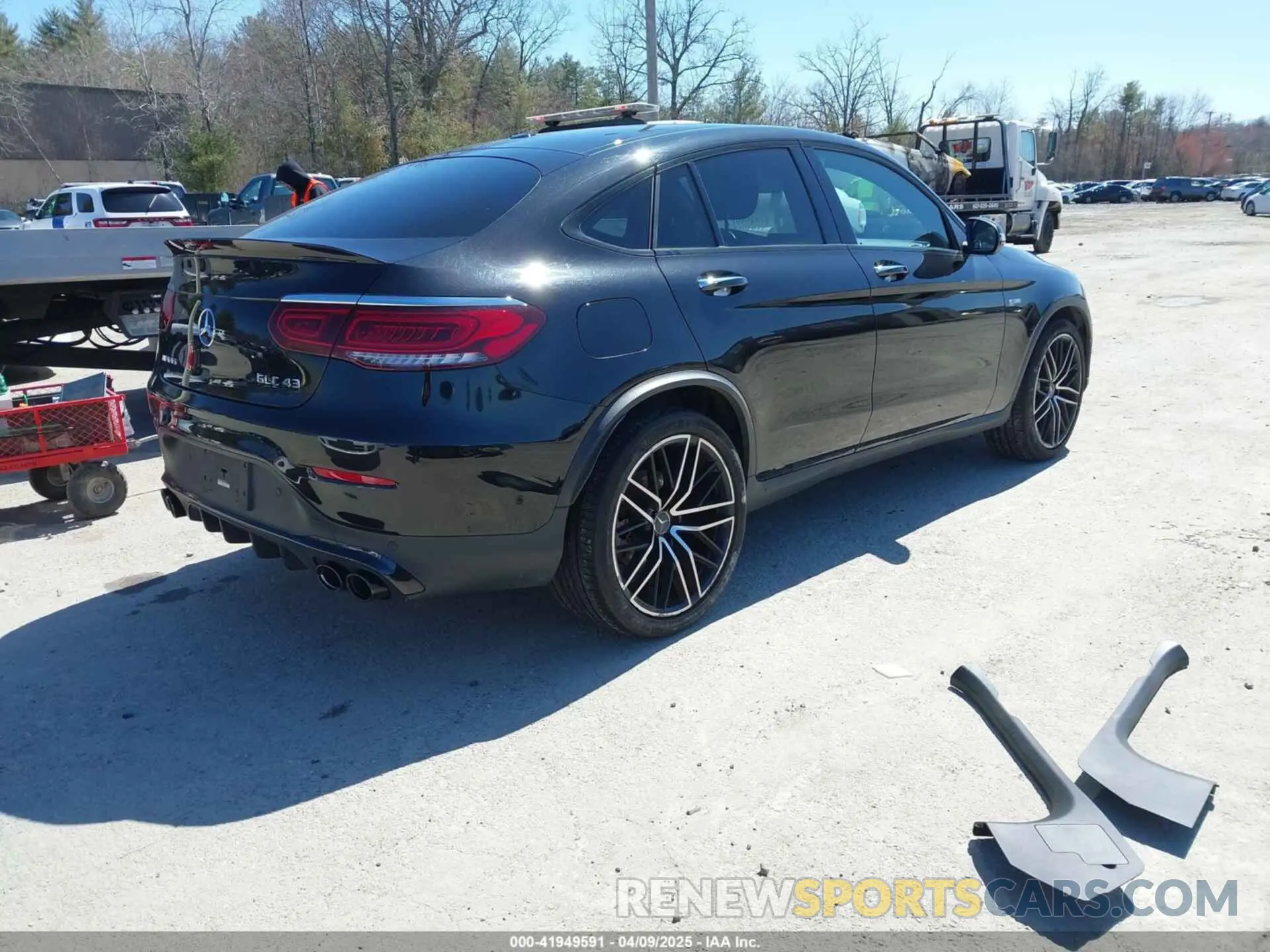 4 fotografías del automóvil dañado W1N0J6EB4MF895837 MERCEDES-BENZ AMG GLC 43 COUPE 2021