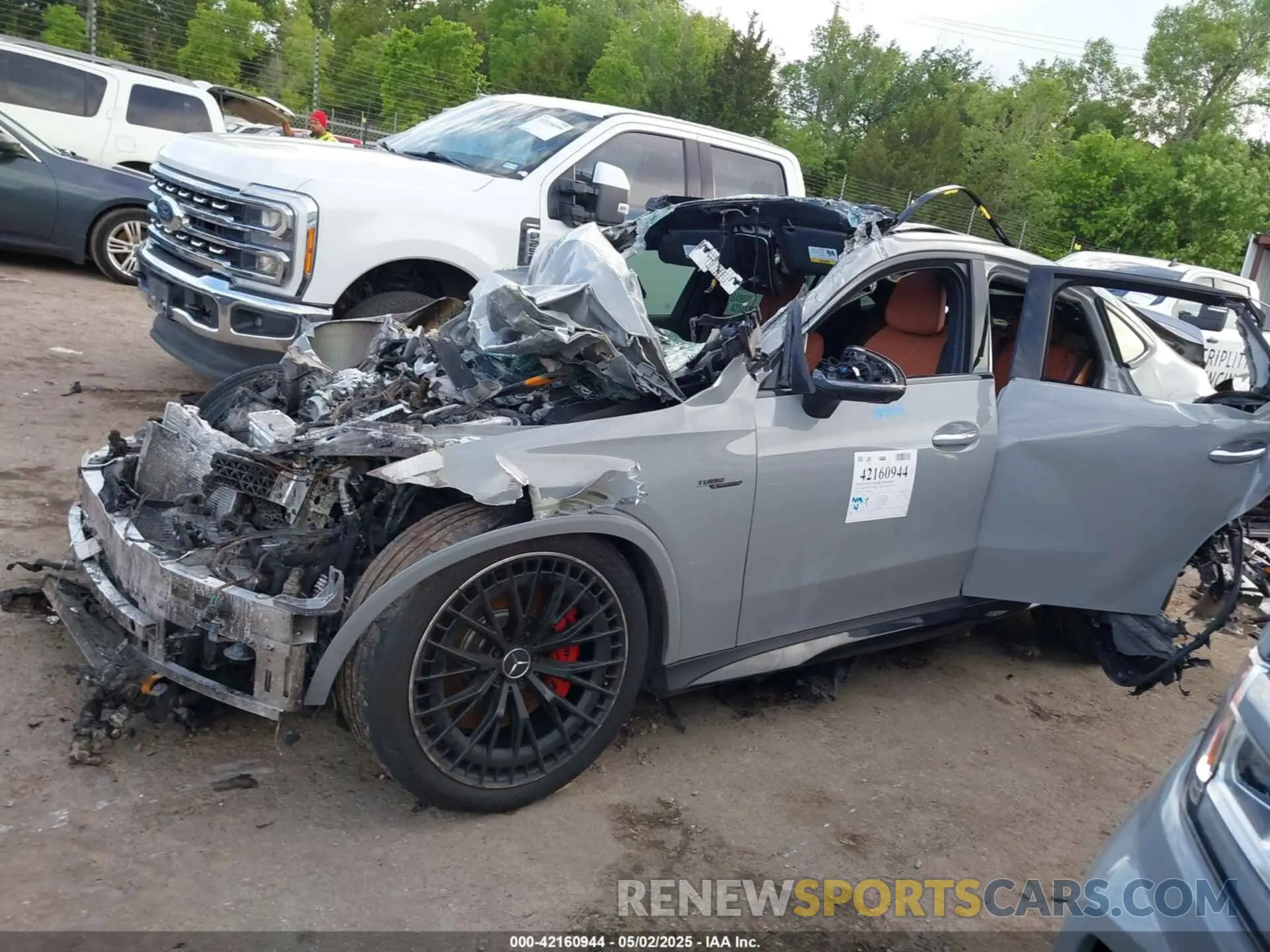 15 fotografías del automóvil dañado W1NKJ8AB3SF288545 MERCEDES-BENZ AMG GLC 63 COUPE 2025