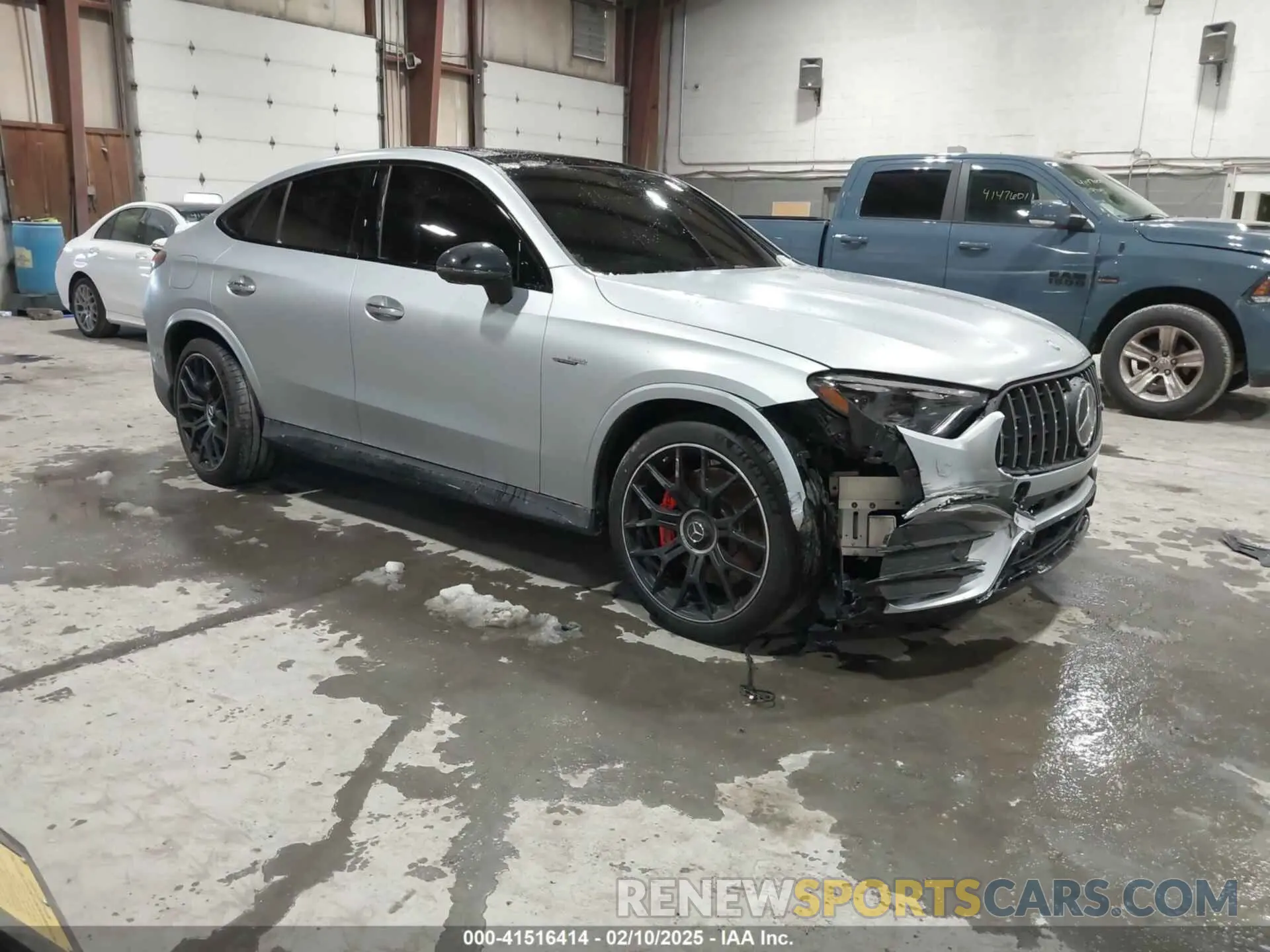 1 fotografías del automóvil dañado W1NKJ8AB8SF272826 MERCEDES-BENZ AMG GLC 63 COUPE 2025