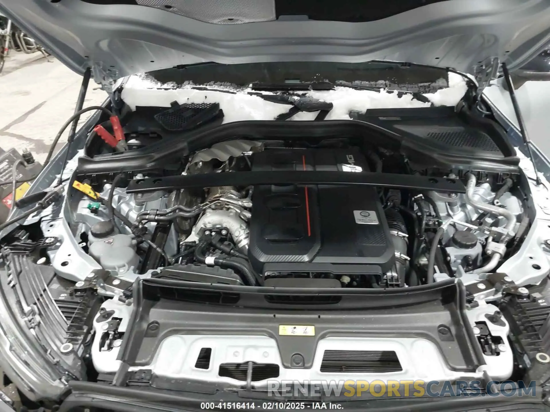 10 fotografías del automóvil dañado W1NKJ8AB8SF272826 MERCEDES-BENZ AMG GLC 63 COUPE 2025