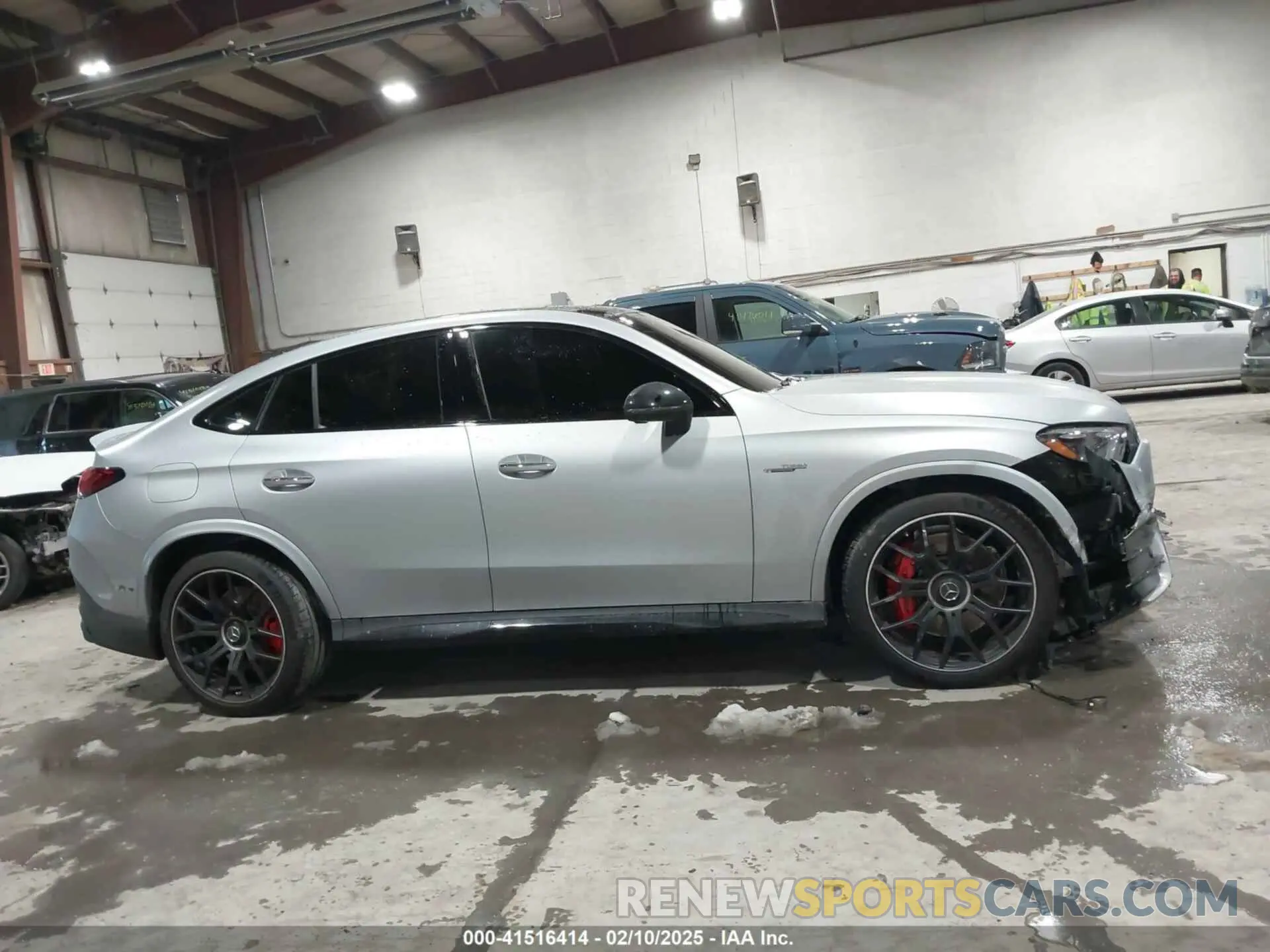 13 fotografías del automóvil dañado W1NKJ8AB8SF272826 MERCEDES-BENZ AMG GLC 63 COUPE 2025