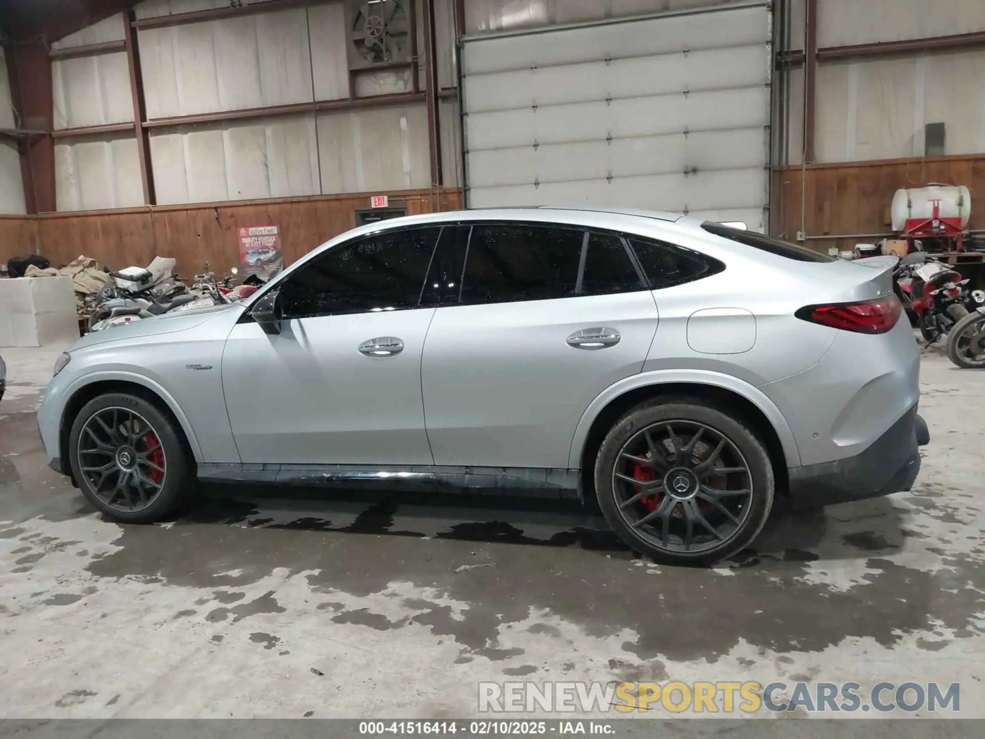 14 fotografías del automóvil dañado W1NKJ8AB8SF272826 MERCEDES-BENZ AMG GLC 63 COUPE 2025