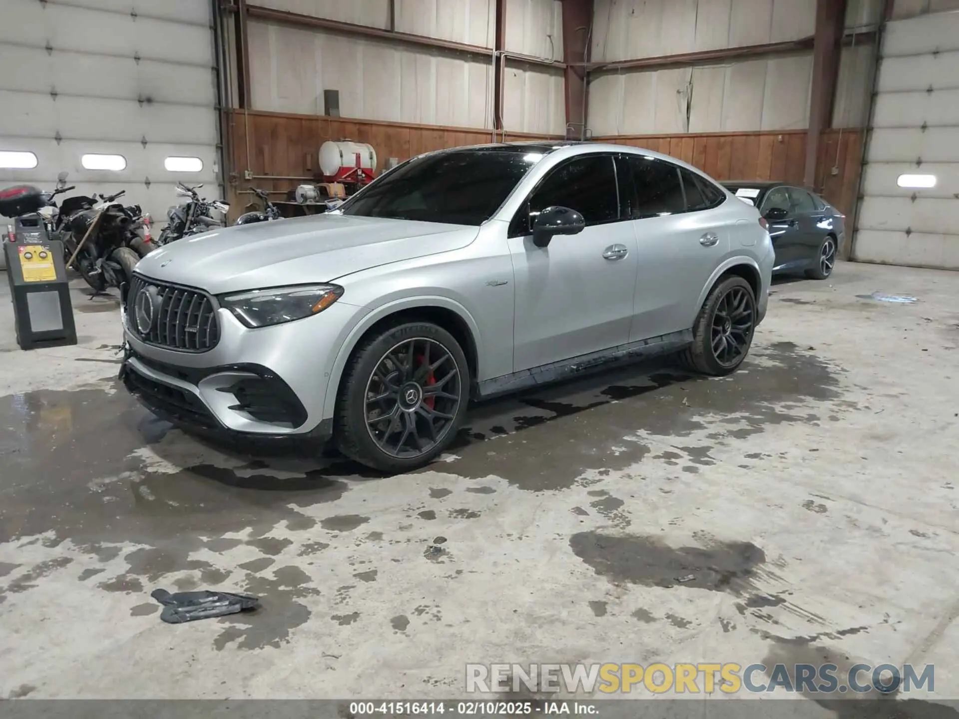 2 fotografías del automóvil dañado W1NKJ8AB8SF272826 MERCEDES-BENZ AMG GLC 63 COUPE 2025