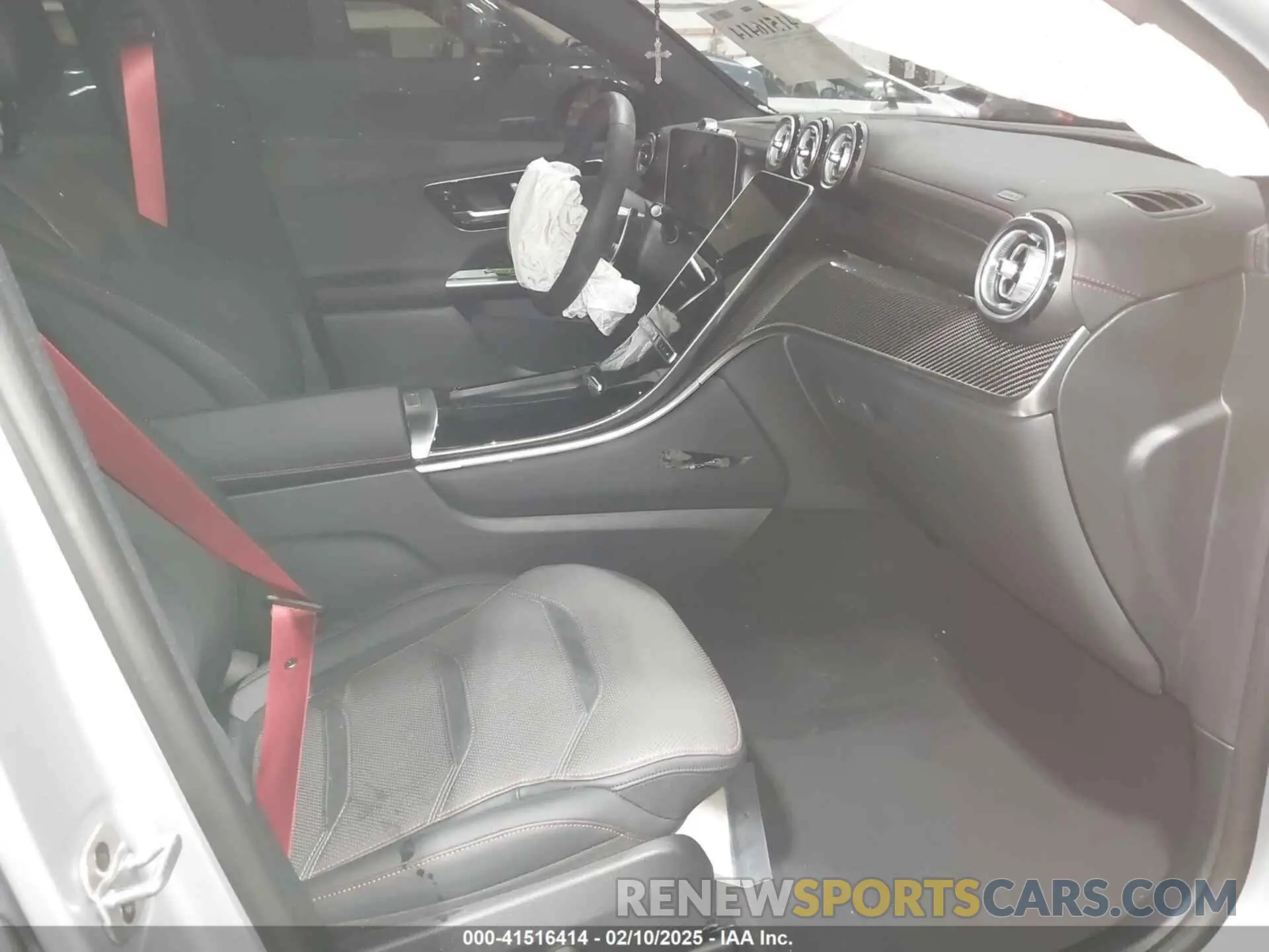 5 fotografías del automóvil dañado W1NKJ8AB8SF272826 MERCEDES-BENZ AMG GLC 63 COUPE 2025