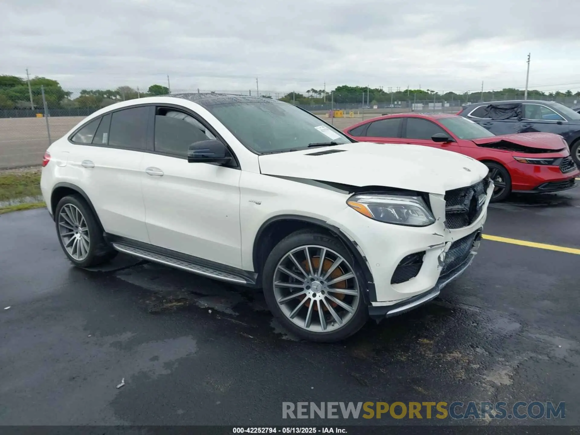 1 fotografías del automóvil dañado 4JGED6EB0KA152151 MERCEDES-BENZ AMG GLE 43 COUPE 2019