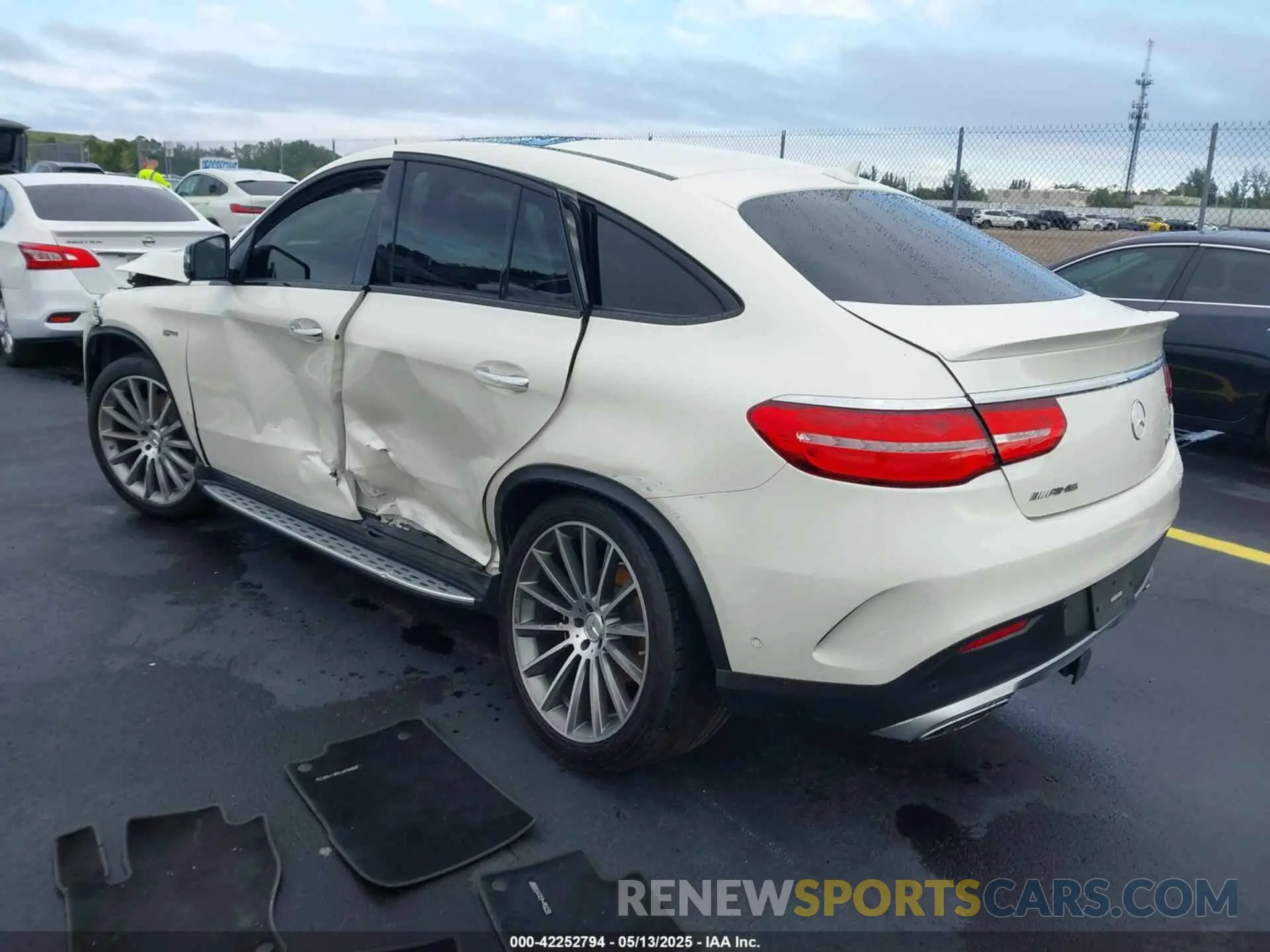 3 fotografías del automóvil dañado 4JGED6EB0KA152151 MERCEDES-BENZ AMG GLE 43 COUPE 2019