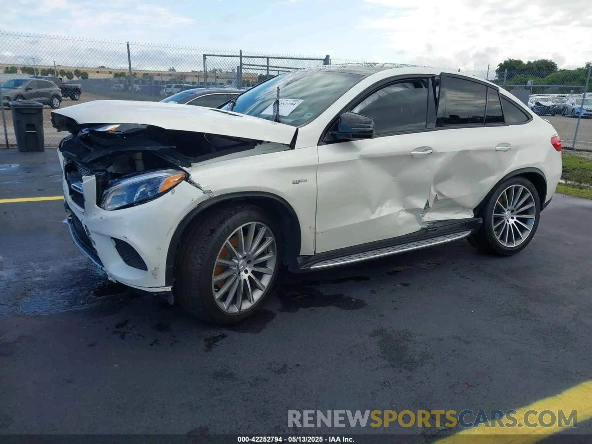 6 fotografías del automóvil dañado 4JGED6EB0KA152151 MERCEDES-BENZ AMG GLE 43 COUPE 2019