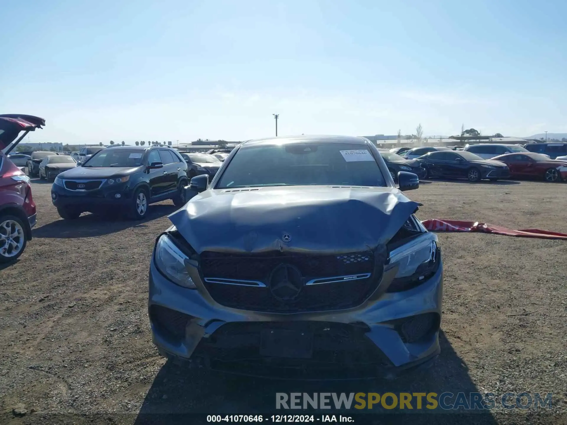 13 fotografías del automóvil dañado 4JGED6EB6KA135564 MERCEDES-BENZ AMG GLE 43 COUPE 2019