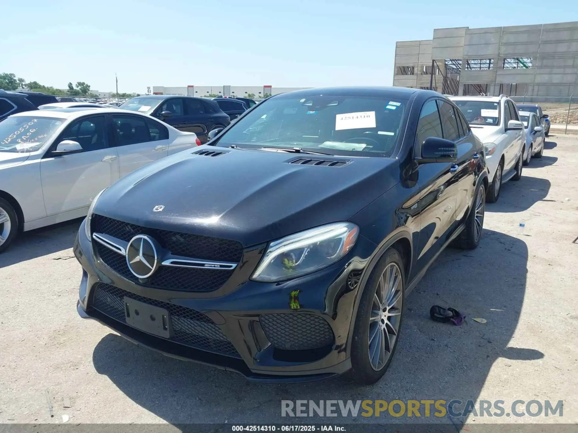 2 fotografías del automóvil dañado 4JGED6EB7KA134004 MERCEDES-BENZ AMG GLE 43 COUPE 2019