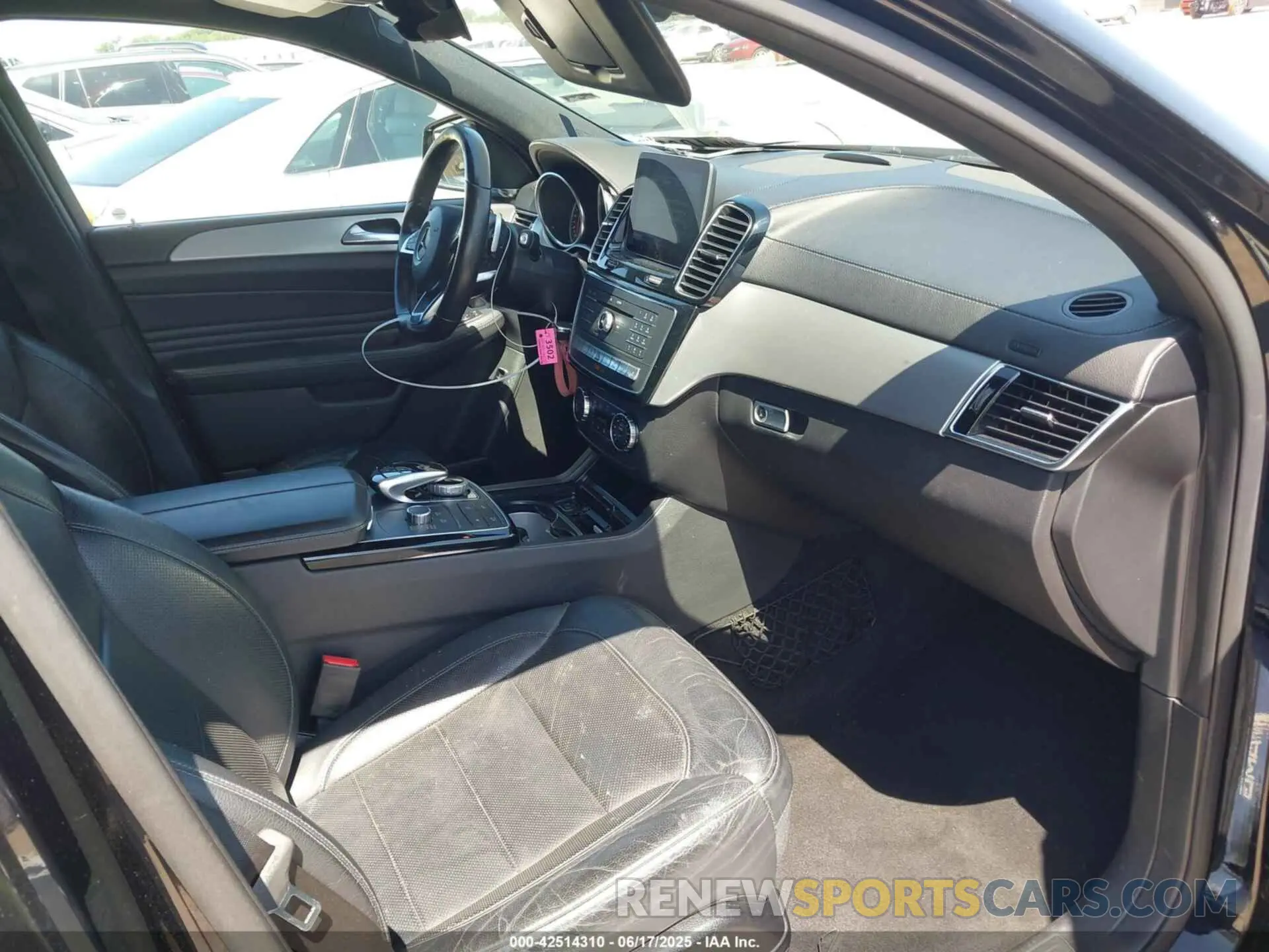 5 fotografías del automóvil dañado 4JGED6EB7KA134004 MERCEDES-BENZ AMG GLE 43 COUPE 2019