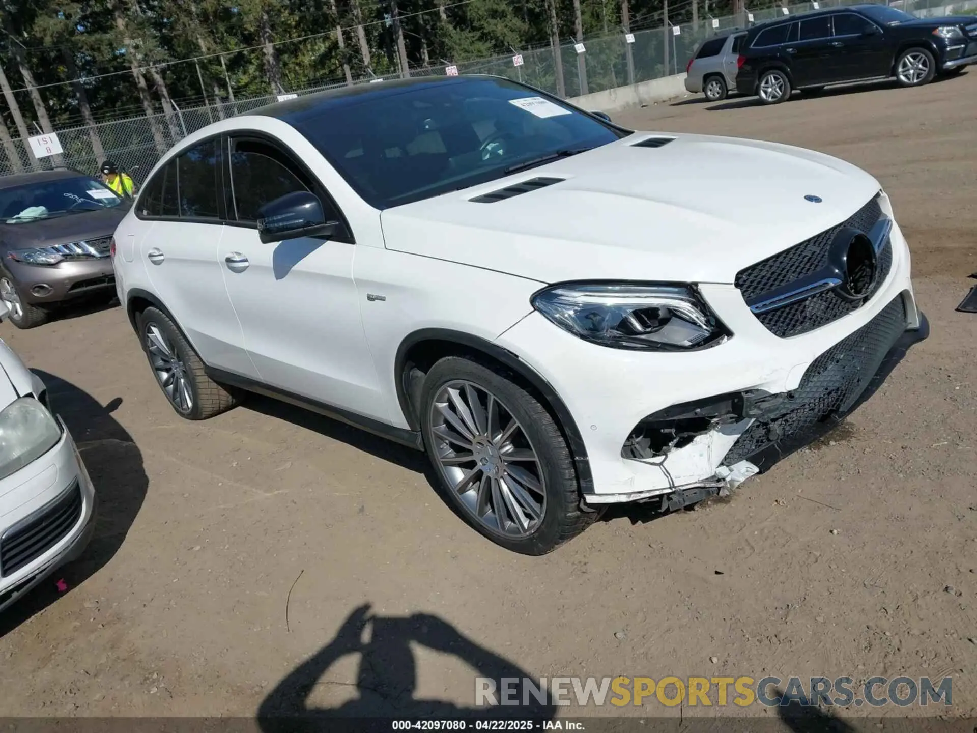 1 fotografías del automóvil dañado 4JGED6EB8KA133833 MERCEDES-BENZ AMG GLE 43 COUPE 2019