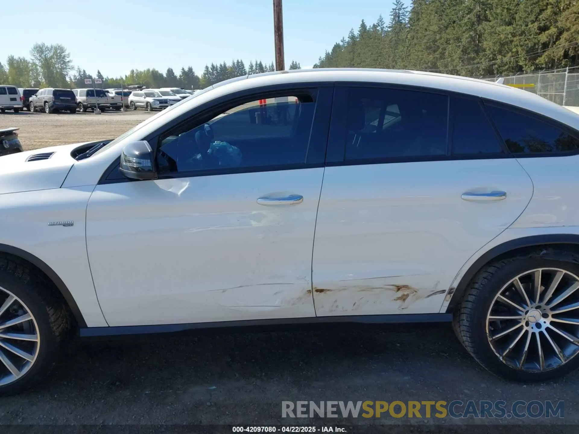 13 fotografías del automóvil dañado 4JGED6EB8KA133833 MERCEDES-BENZ AMG GLE 43 COUPE 2019
