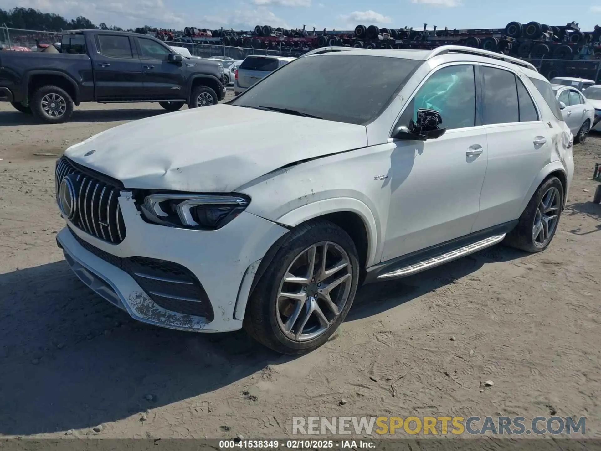 2 fotografías del automóvil dañado 4JGFB6BB2MA287729 MERCEDES-BENZ AMG GLE 53 2021