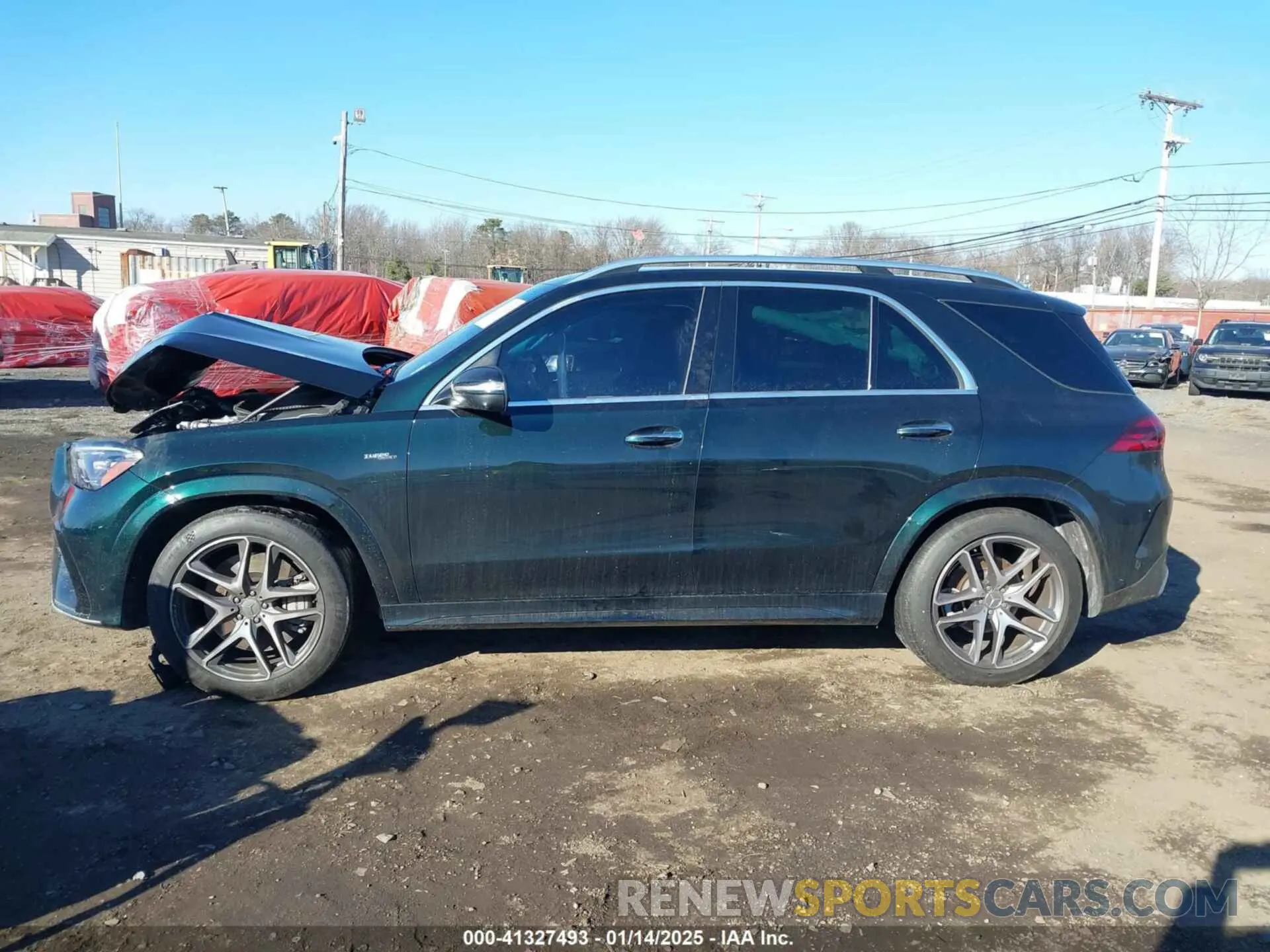 14 fotografías del automóvil dañado 4JGFB6BB1RB126337 MERCEDES-BENZ AMG GLE 53 2024