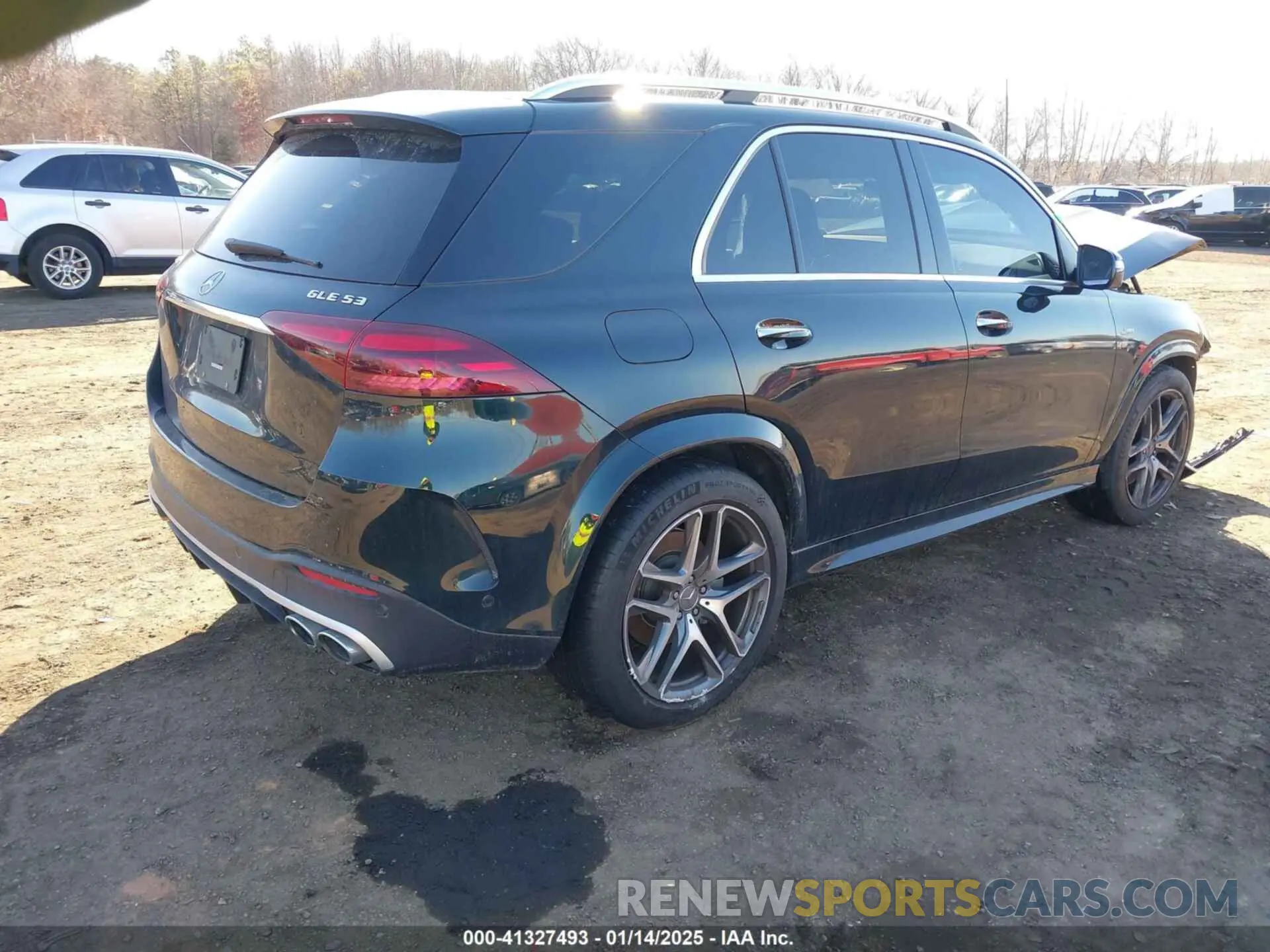 4 fotografías del automóvil dañado 4JGFB6BB1RB126337 MERCEDES-BENZ AMG GLE 53 2024