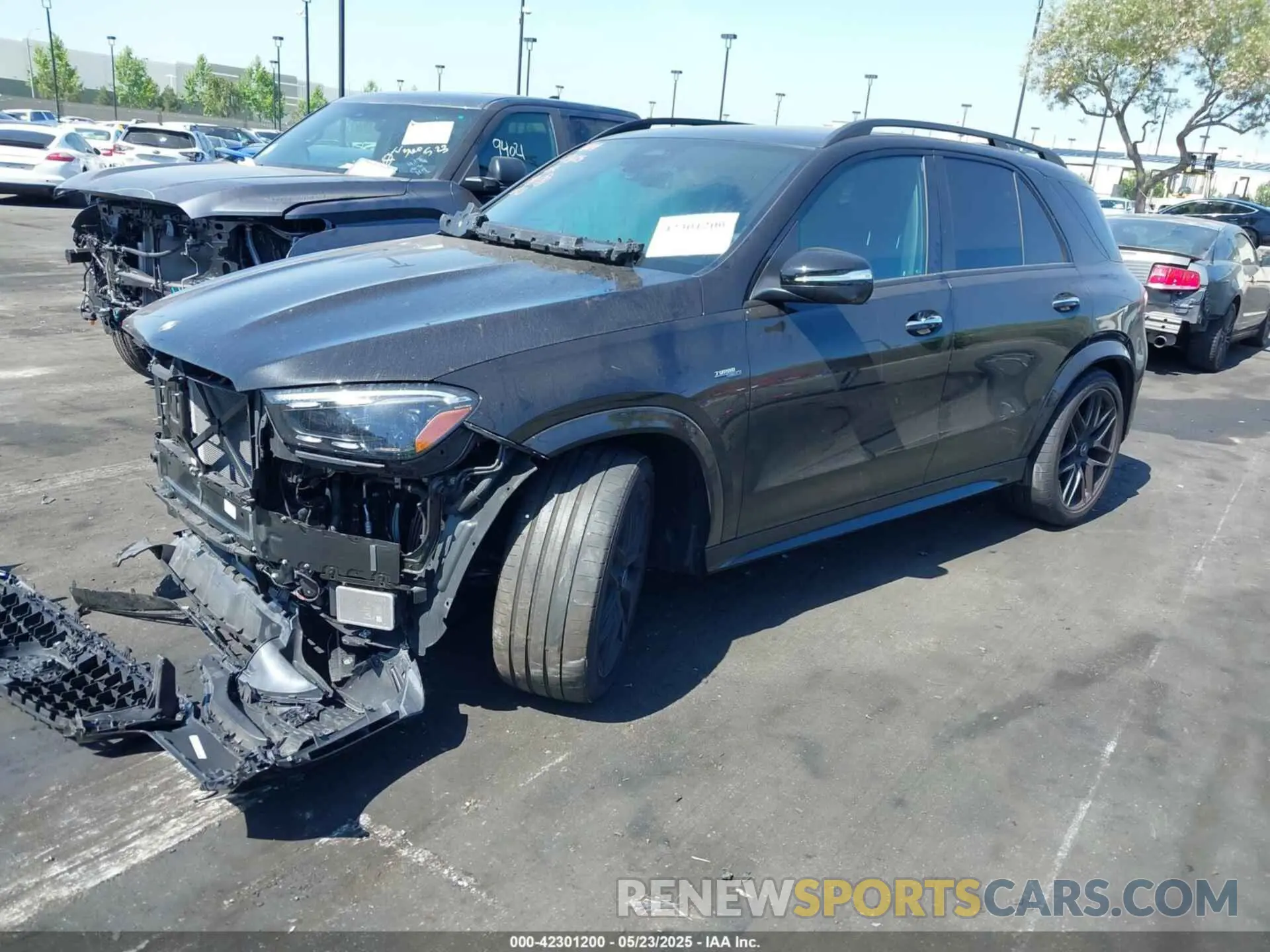 2 fotografías del automóvil dañado 4JGFB6BBXRB180302 MERCEDES-BENZ AMG GLE 53 2024