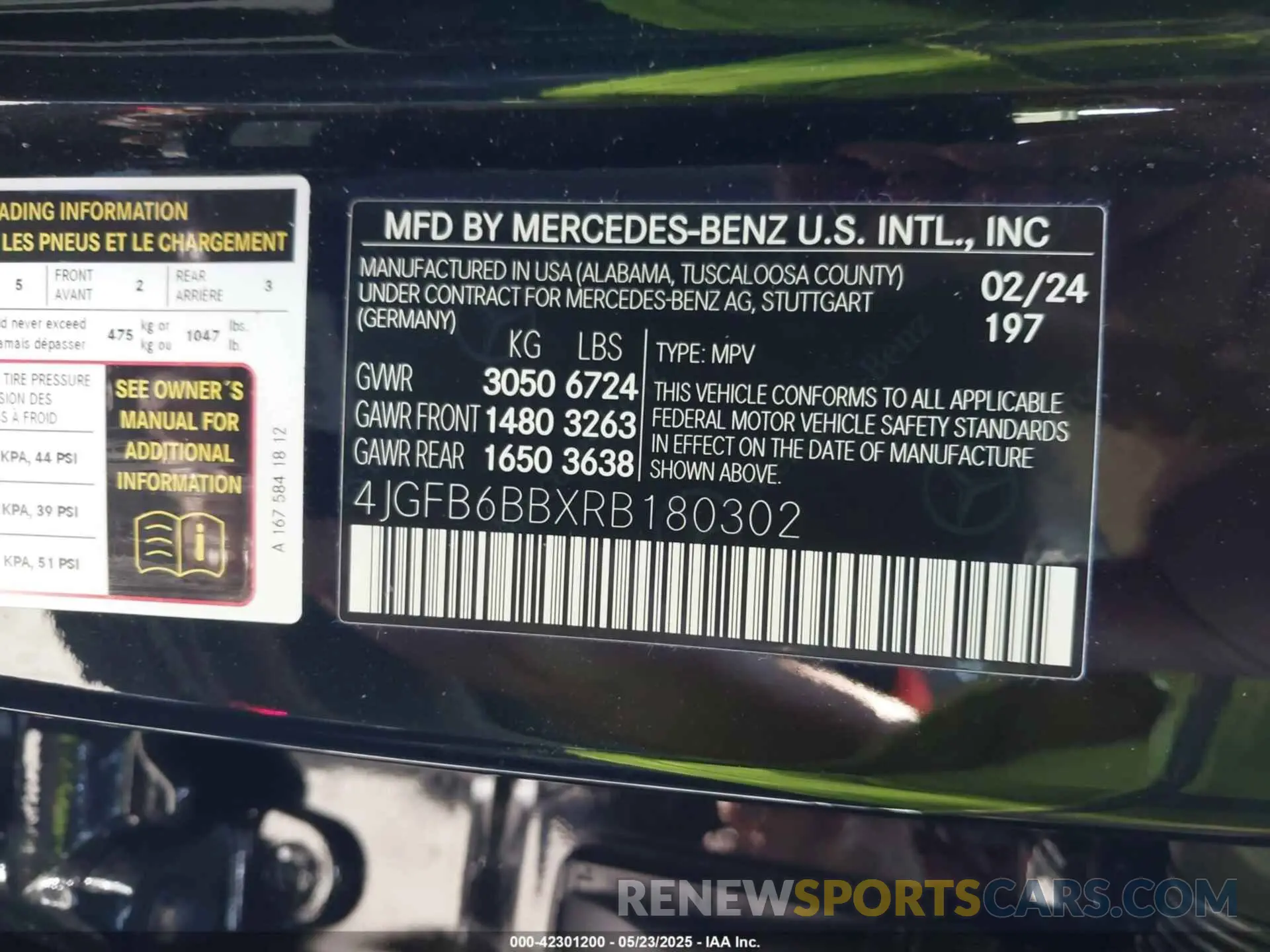 9 fotografías del automóvil dañado 4JGFB6BBXRB180302 MERCEDES-BENZ AMG GLE 53 2024