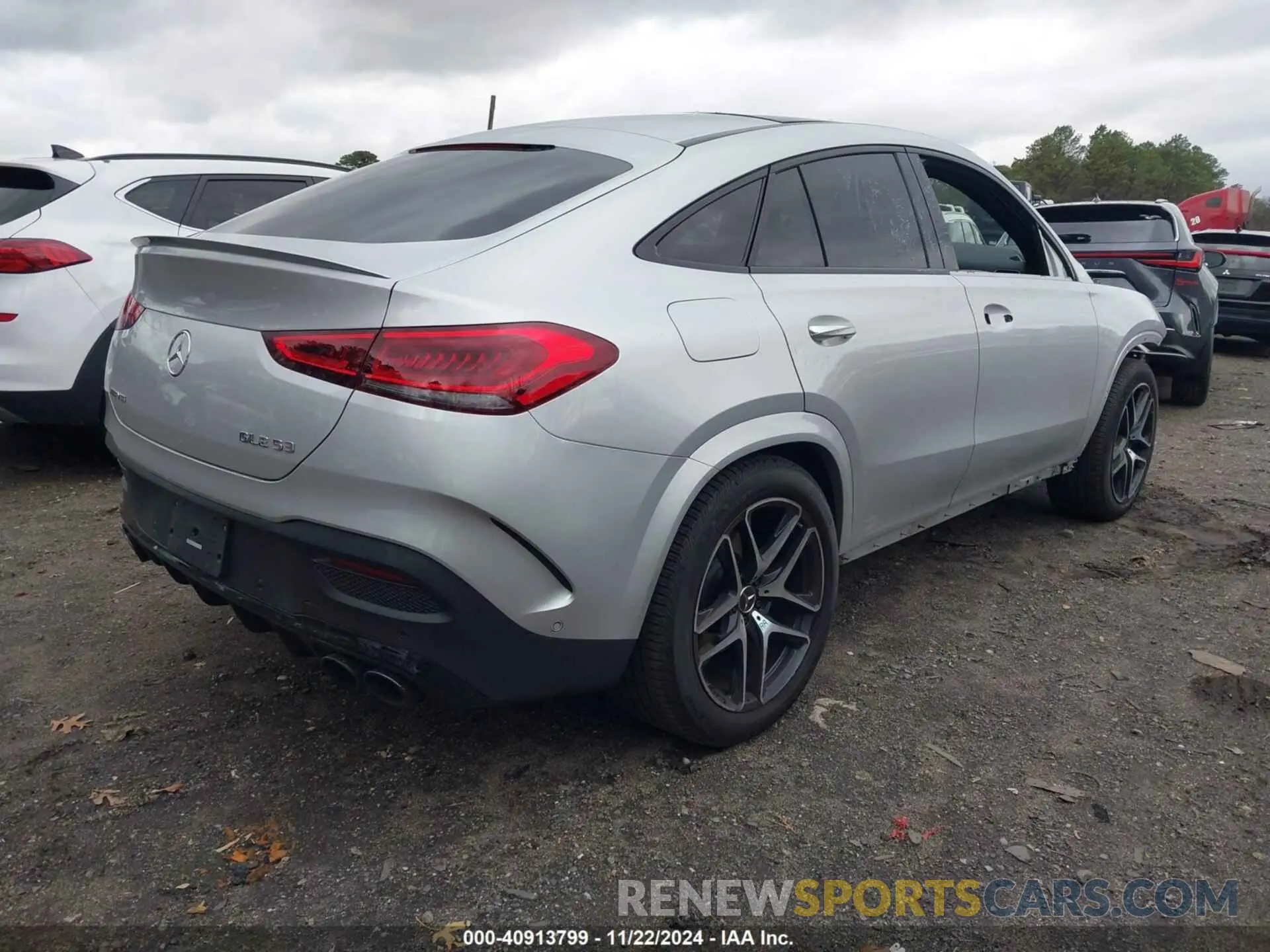 4 fotografías del automóvil dañado 4JGFD6BB0MA323671 MERCEDES-BENZ AMG GLE 53 COUPE 2021