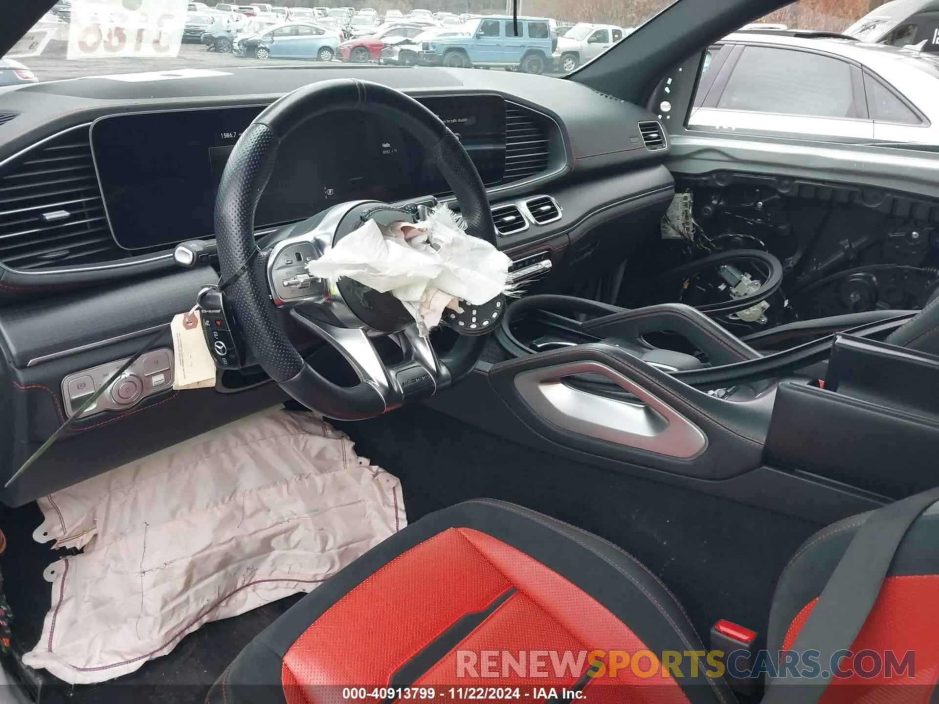 5 fotografías del automóvil dañado 4JGFD6BB0MA323671 MERCEDES-BENZ AMG GLE 53 COUPE 2021