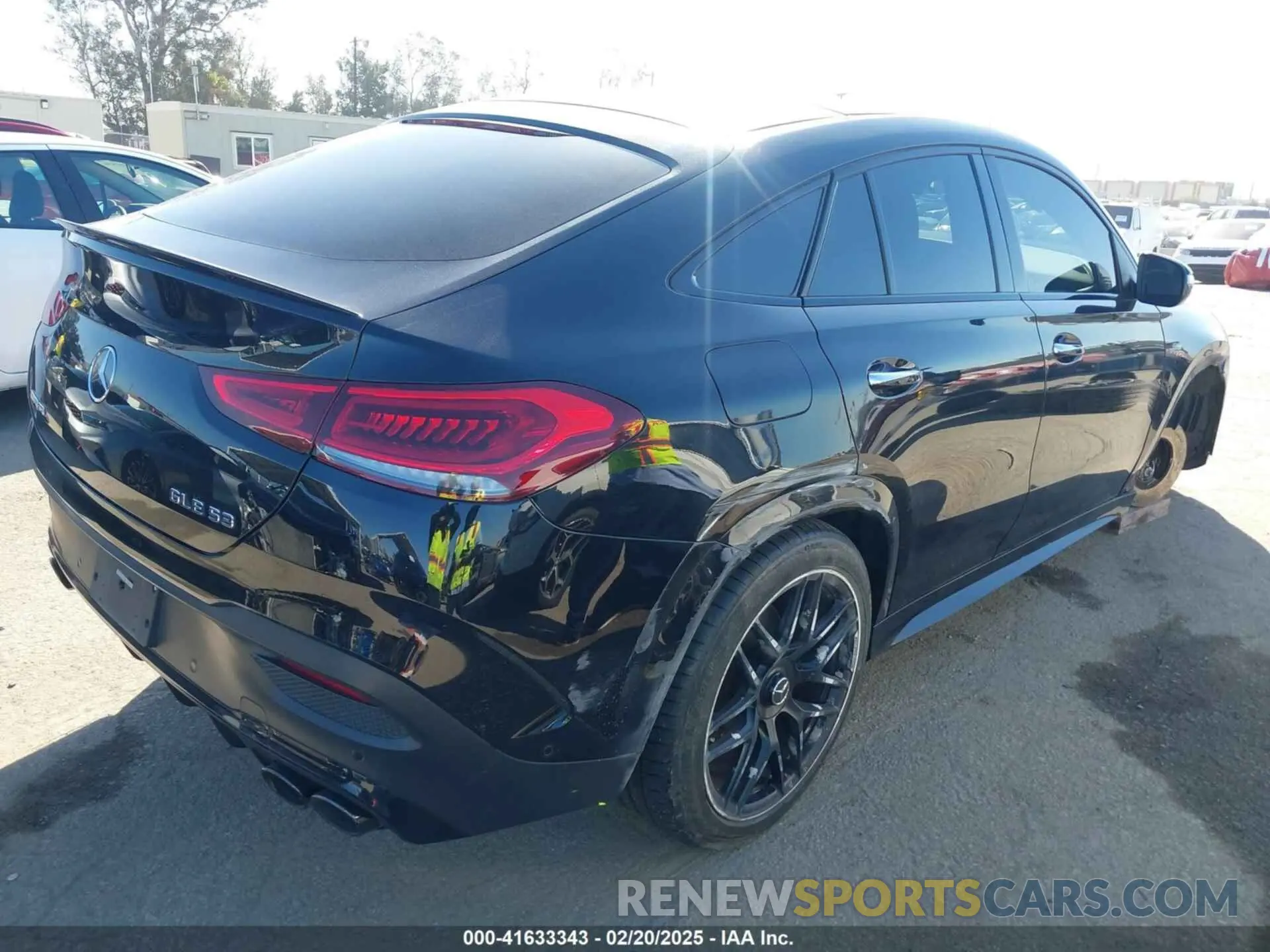 4 fotografías del automóvil dañado 4JGFD6BB0MA400345 MERCEDES-BENZ AMG GLE 53 COUPE 2021