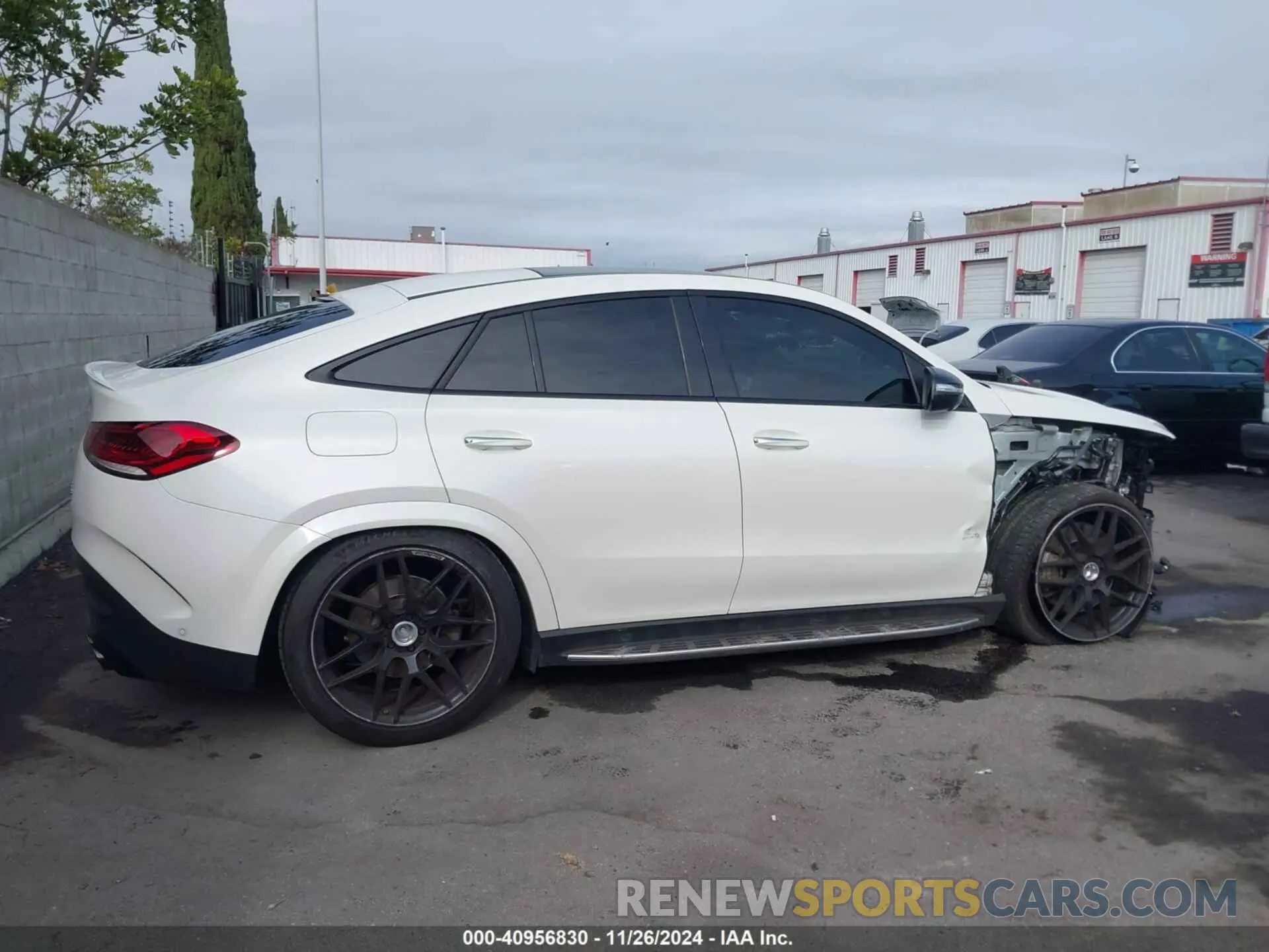 14 fotografías del automóvil dañado 4JGFD6BB2MA391650 MERCEDES-BENZ AMG GLE 53 COUPE 2021