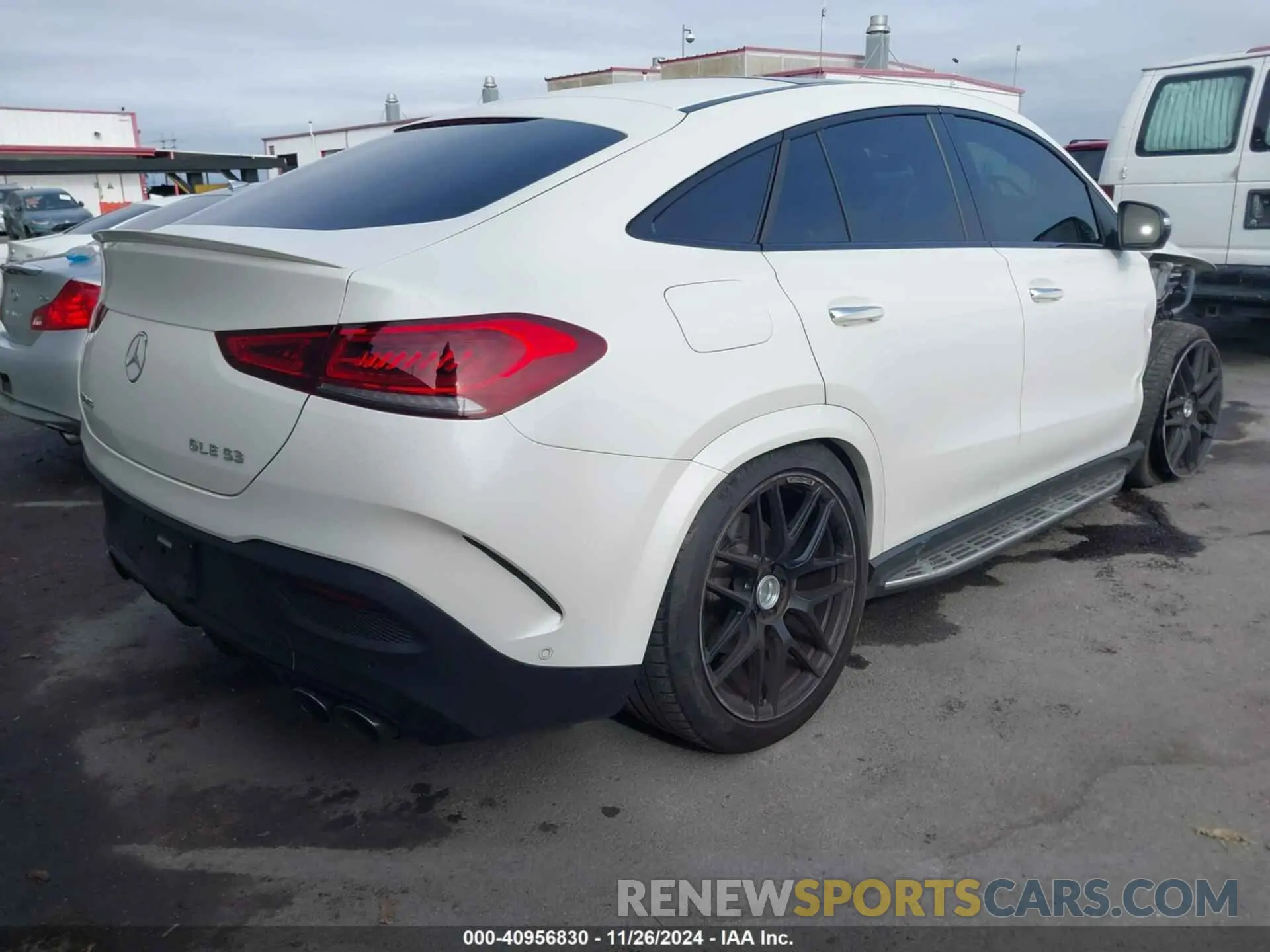 4 fotografías del automóvil dañado 4JGFD6BB2MA391650 MERCEDES-BENZ AMG GLE 53 COUPE 2021