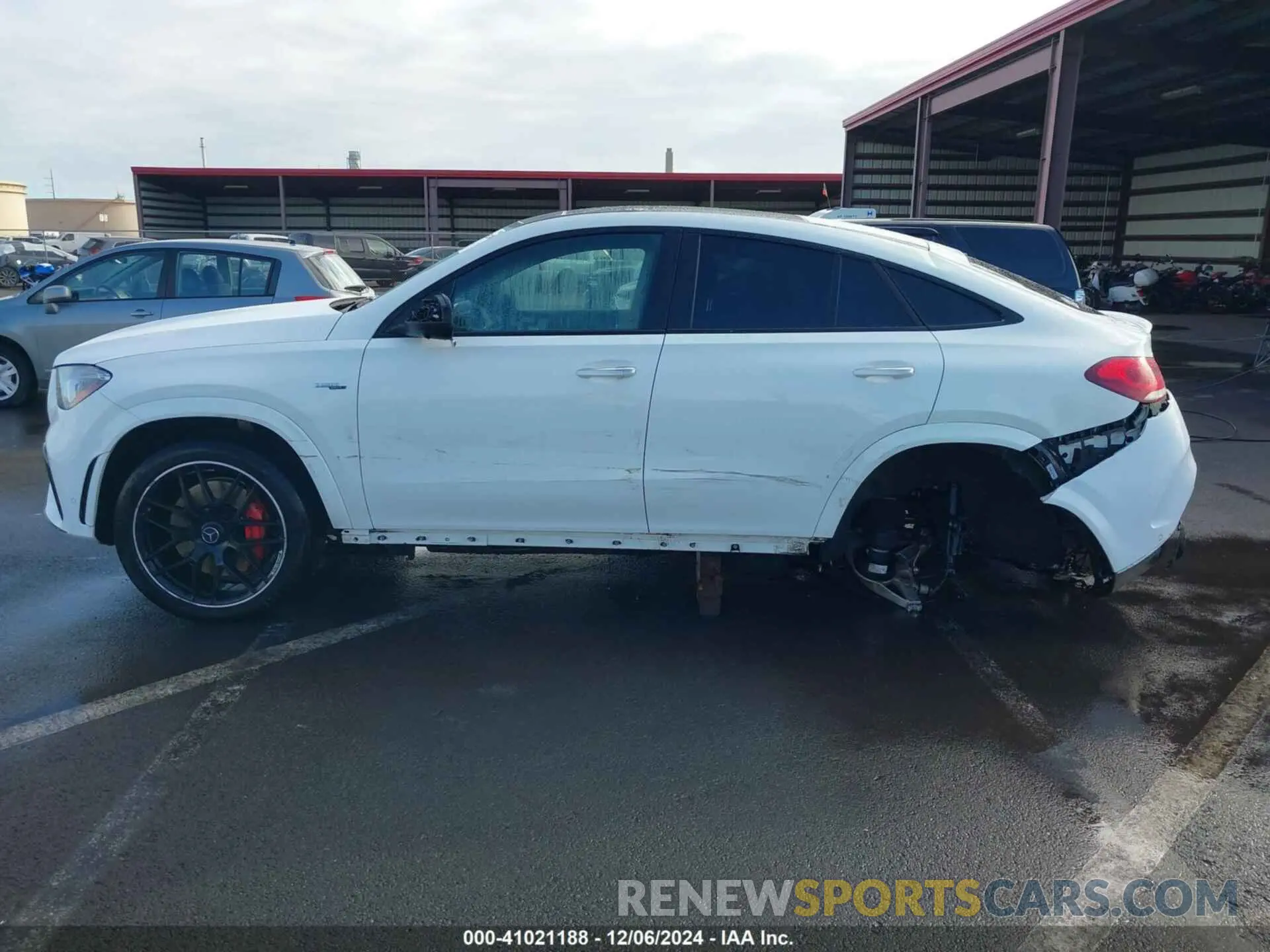 15 fotografías del automóvil dañado 4JGFD6BB4MA285216 MERCEDES-BENZ AMG GLE 53 COUPE 2021