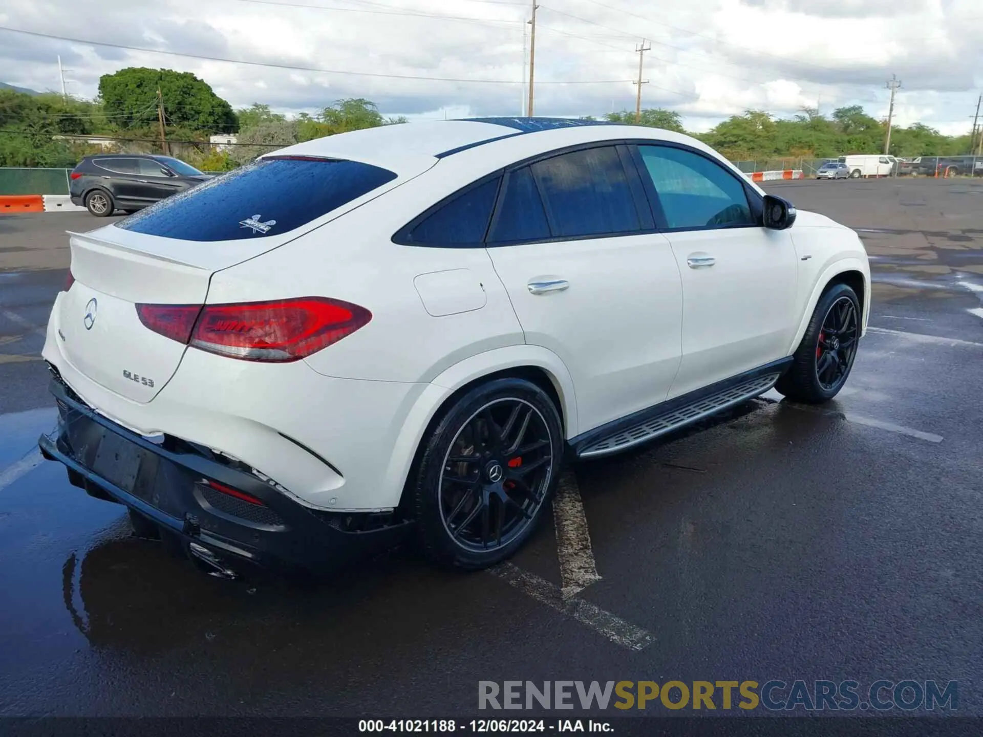 4 fotografías del automóvil dañado 4JGFD6BB4MA285216 MERCEDES-BENZ AMG GLE 53 COUPE 2021