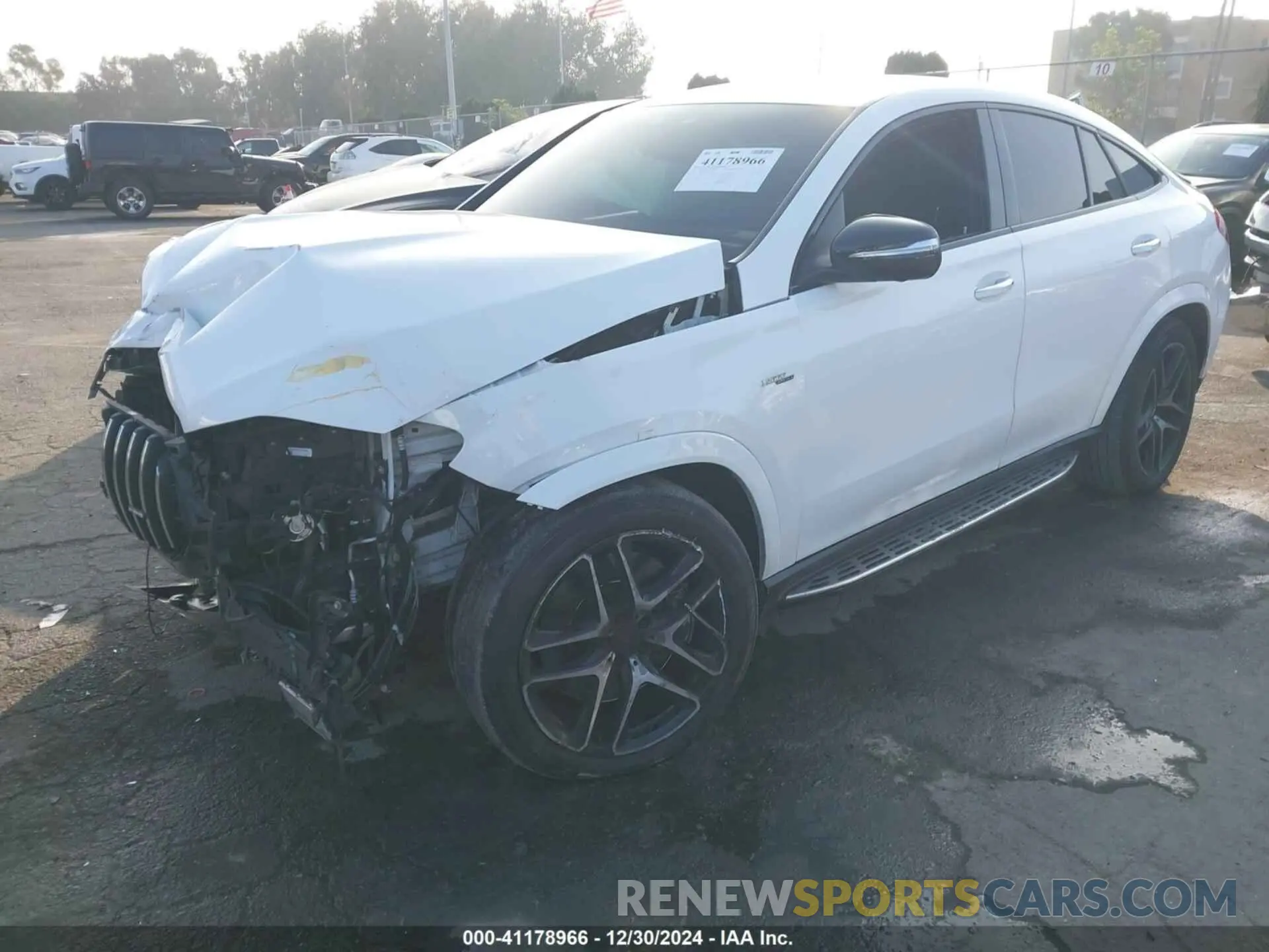 2 fotografías del automóvil dañado 4JGFD6BB8MA193767 MERCEDES-BENZ AMG GLE 53 COUPE 2021