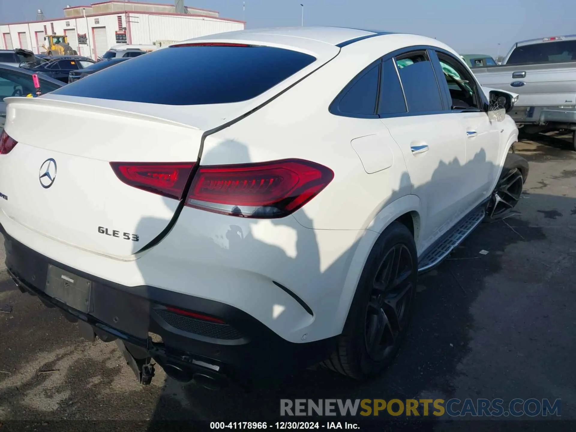 4 fotografías del automóvil dañado 4JGFD6BB8MA193767 MERCEDES-BENZ AMG GLE 53 COUPE 2021