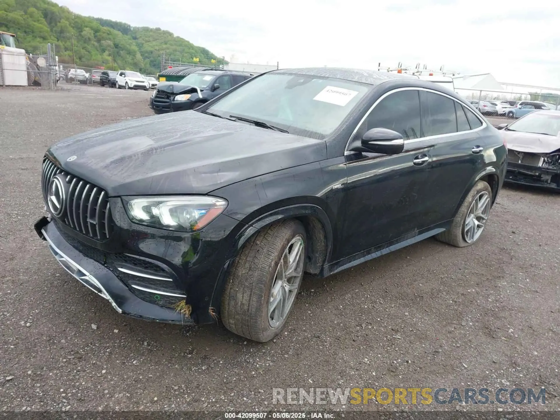 2 fotografías del automóvil dañado 4JGFD6BB8MA387599 MERCEDES-BENZ AMG GLE 53 COUPE 2021