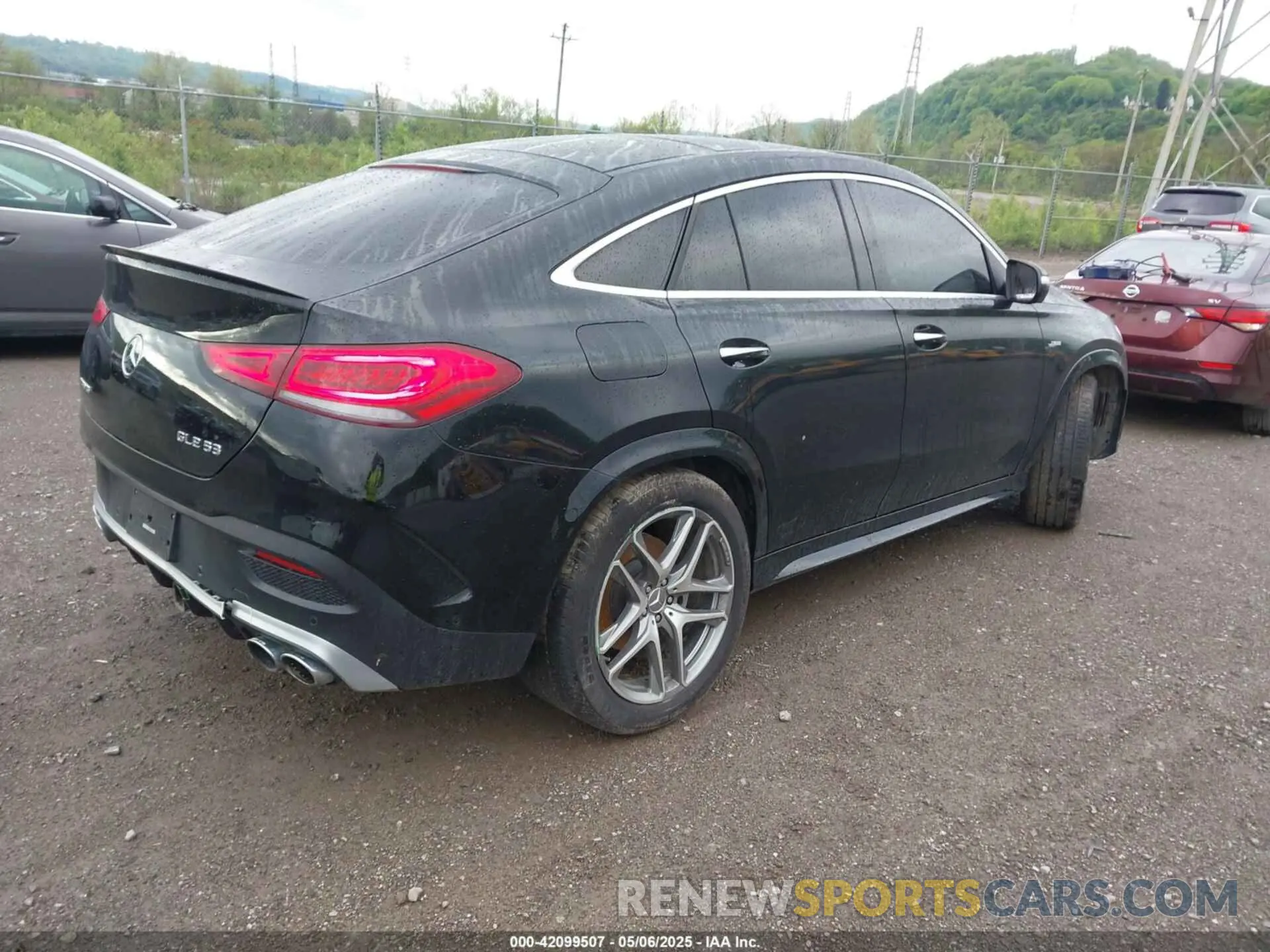 4 fotografías del automóvil dañado 4JGFD6BB8MA387599 MERCEDES-BENZ AMG GLE 53 COUPE 2021