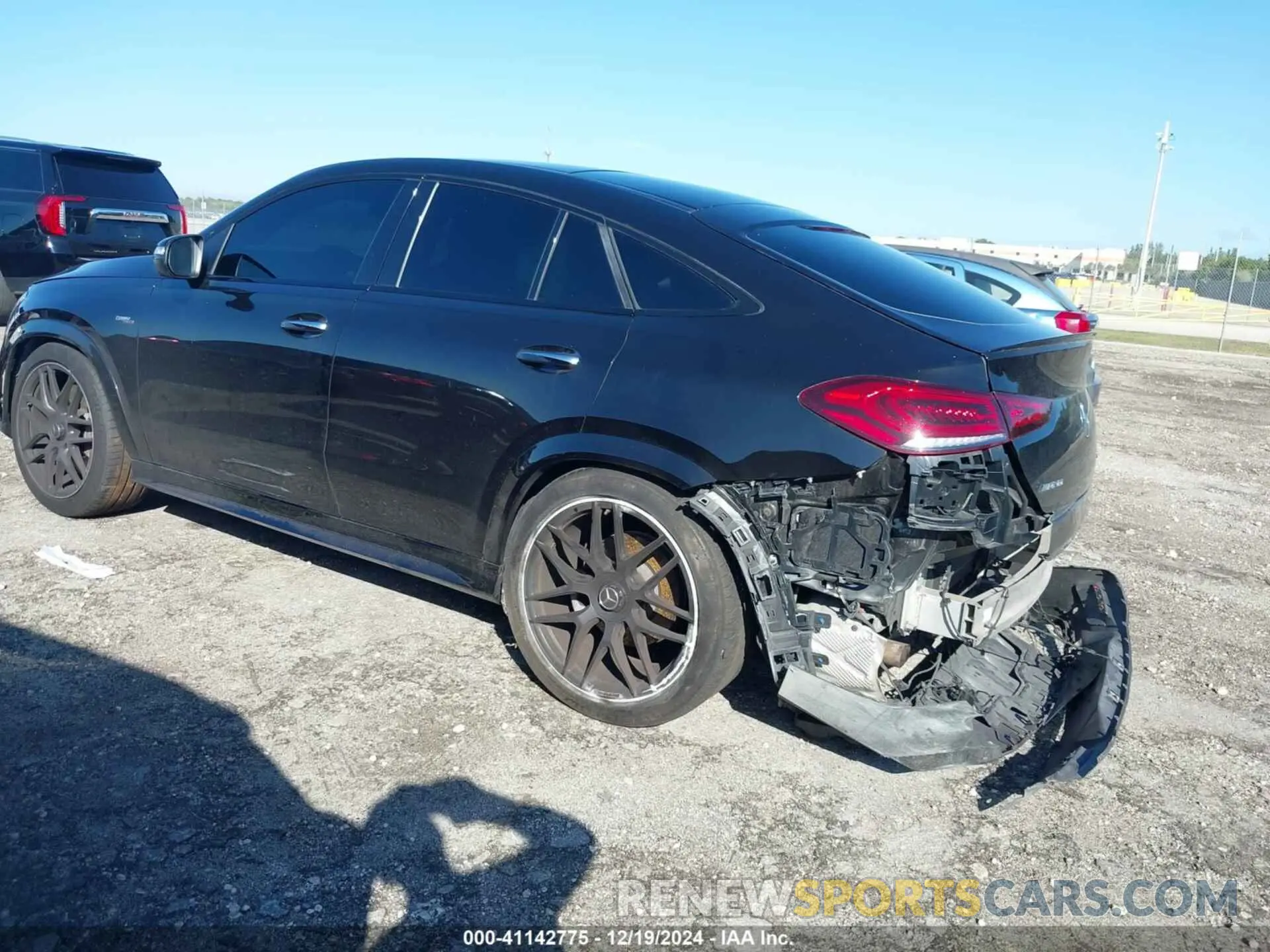 3 fotografías del automóvil dañado 4JGFD6BB9MA393590 MERCEDES-BENZ AMG GLE 53 COUPE 2021