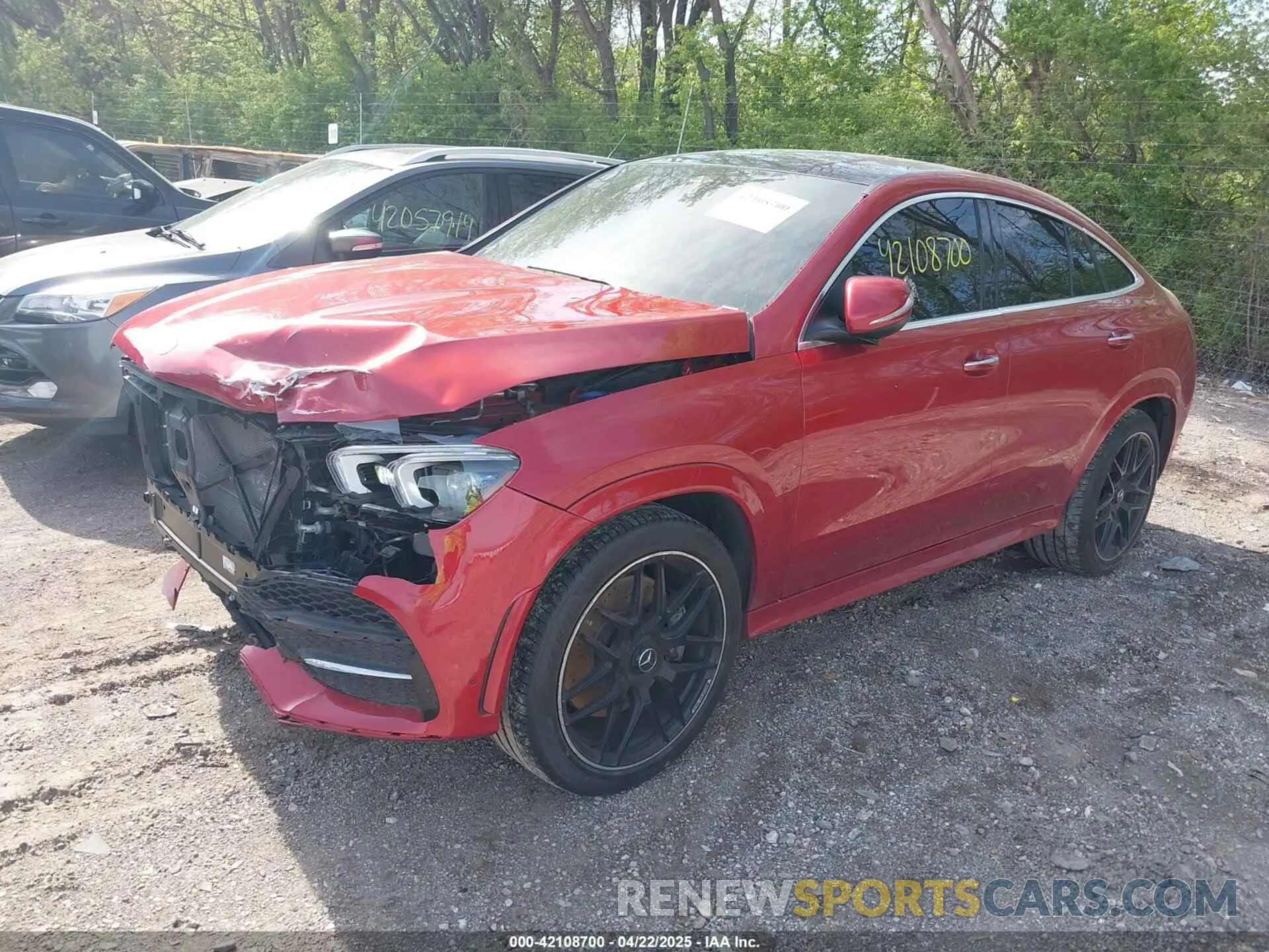 2 fotografías del automóvil dañado 4JGFD6BB3NA793047 MERCEDES-BENZ AMG GLE 53 COUPE 2022