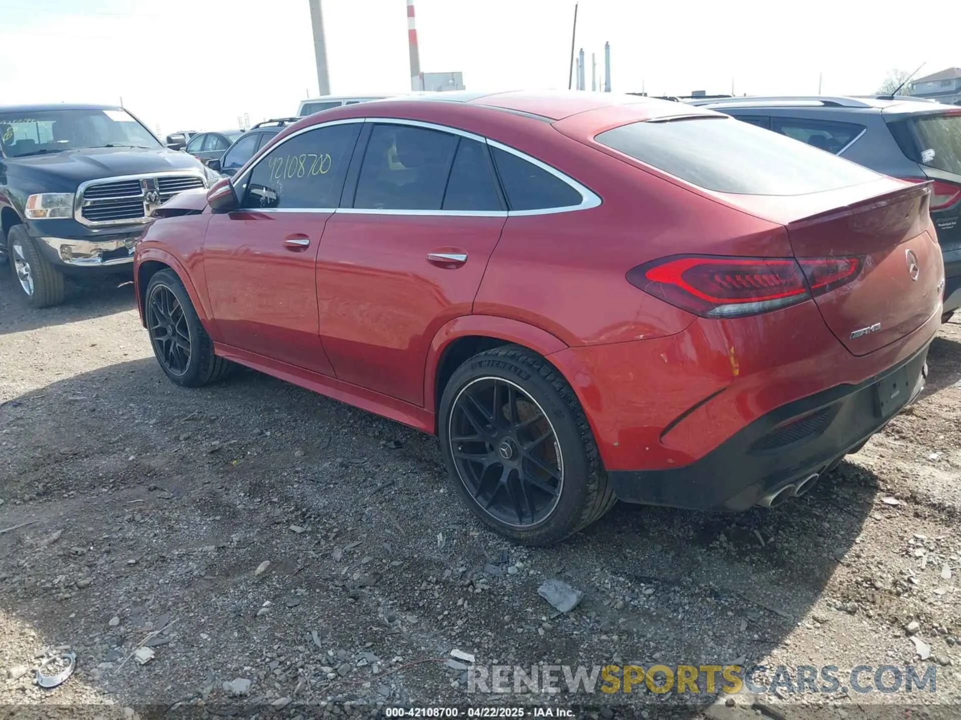 3 fotografías del automóvil dañado 4JGFD6BB3NA793047 MERCEDES-BENZ AMG GLE 53 COUPE 2022