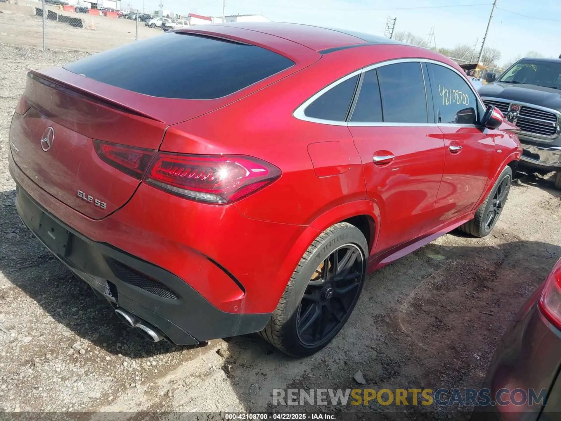 4 fotografías del automóvil dañado 4JGFD6BB3NA793047 MERCEDES-BENZ AMG GLE 53 COUPE 2022